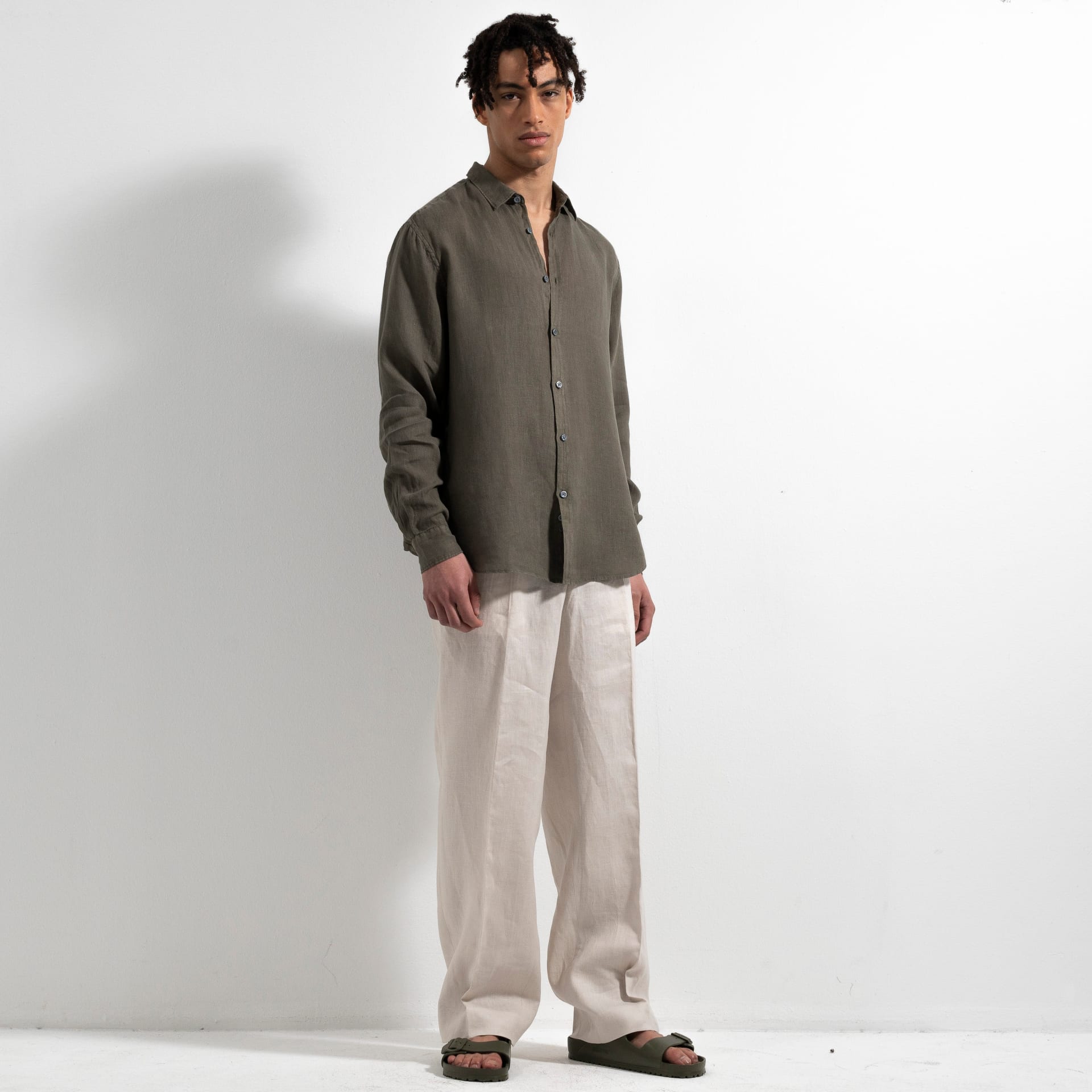 Washed Linen Shirt