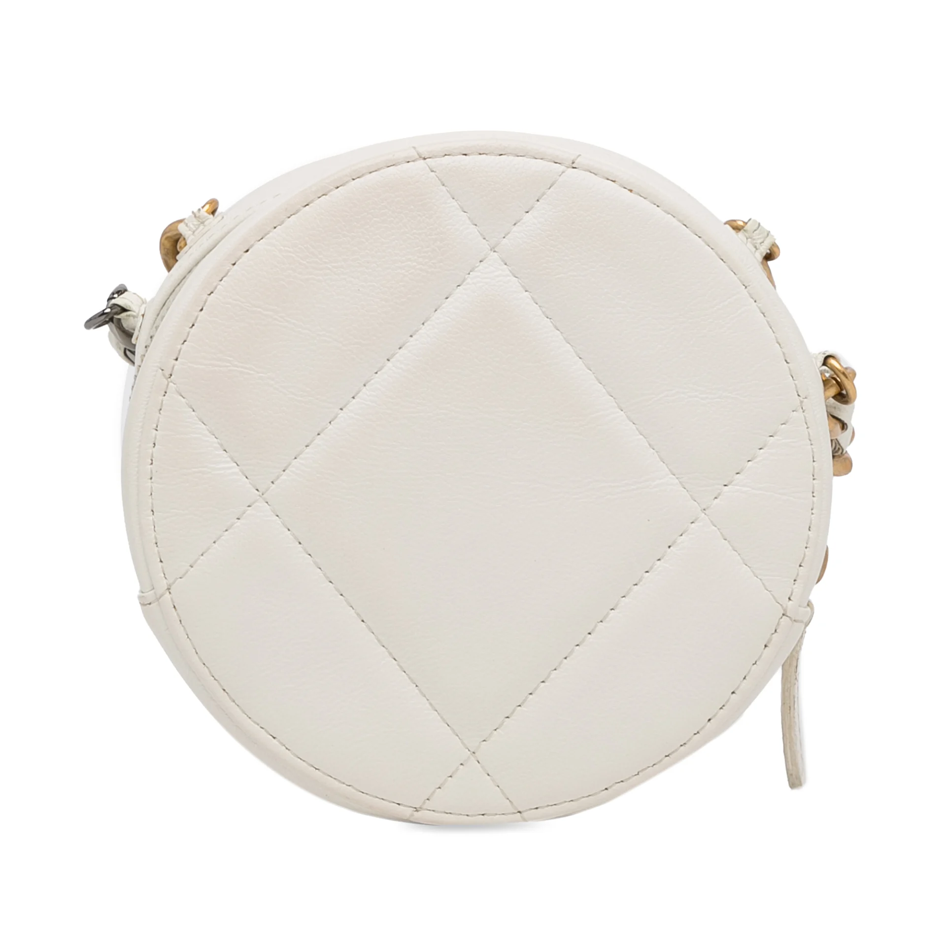 Chanel 19 Round Clutch With Strap