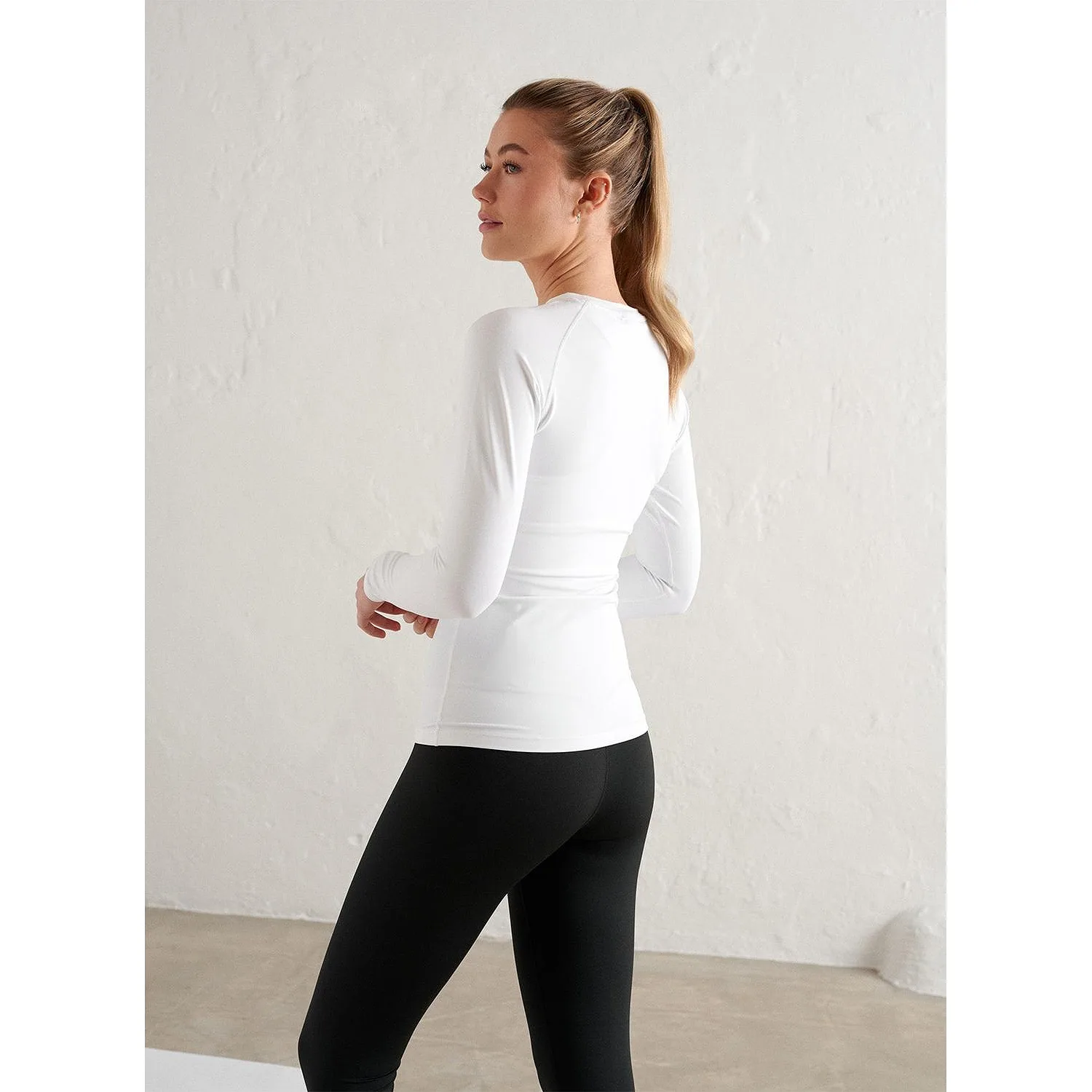 White Edge Core Long Sleeve