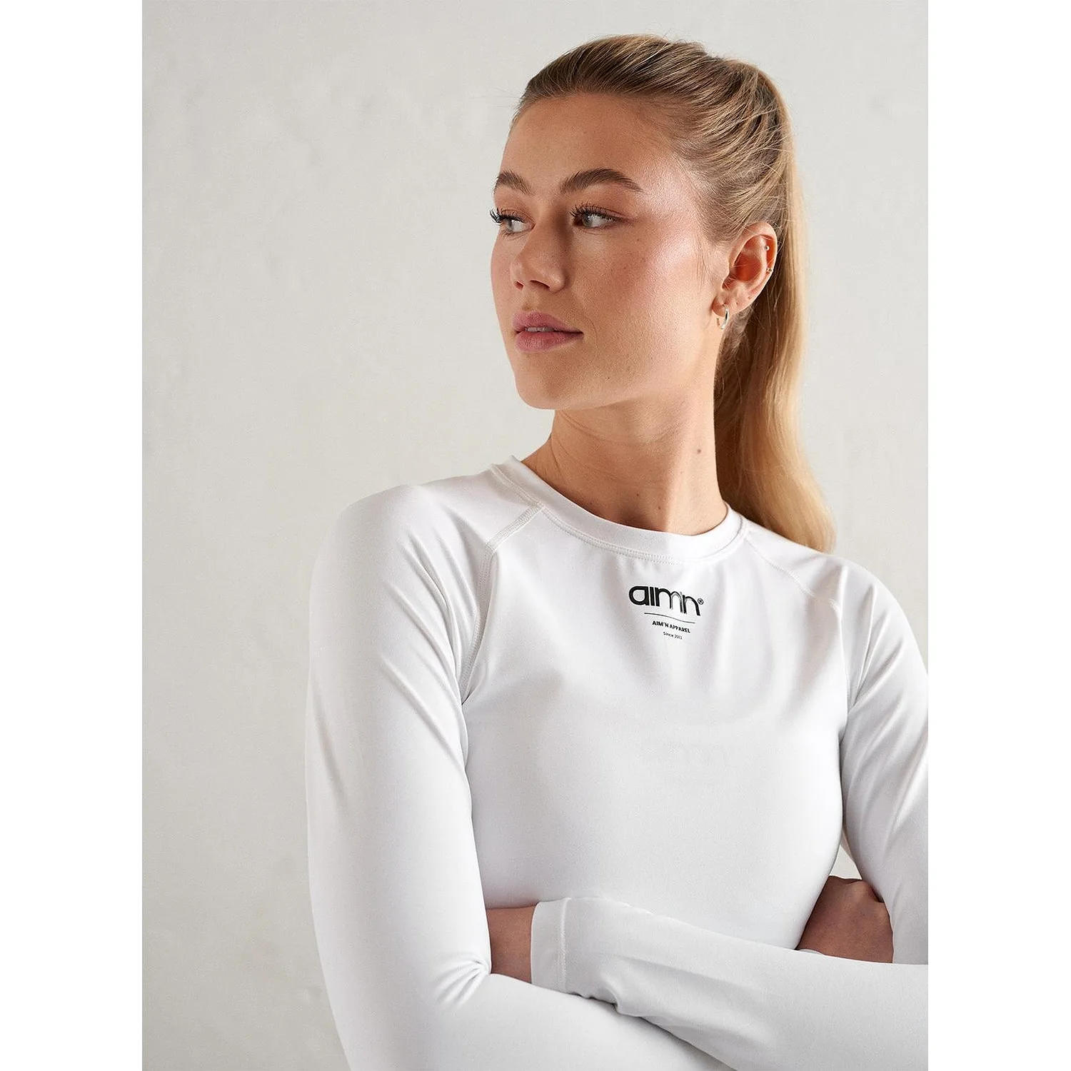 White Edge Core Long Sleeve