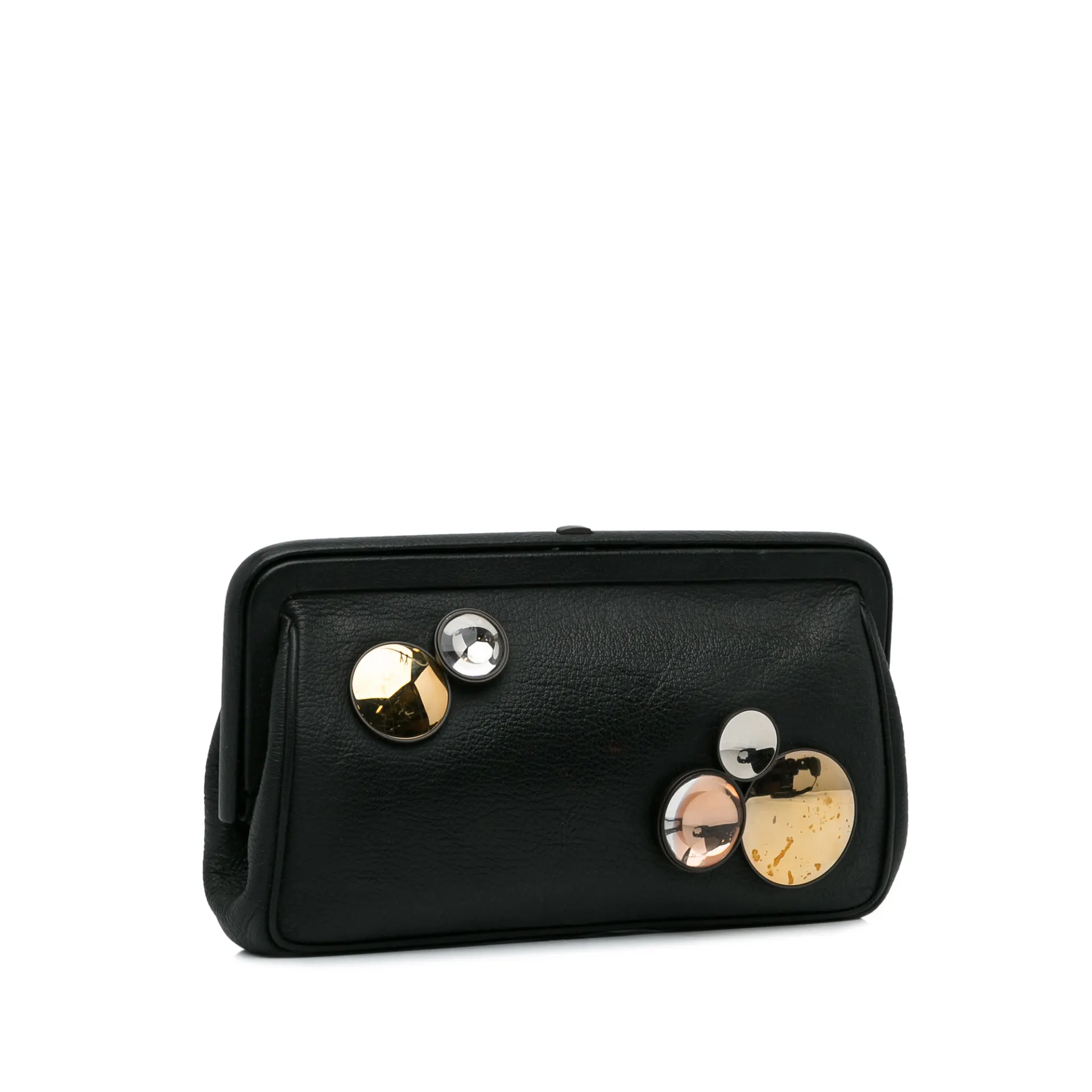 Bottega Veneta Mirror Lens Clutch Bag