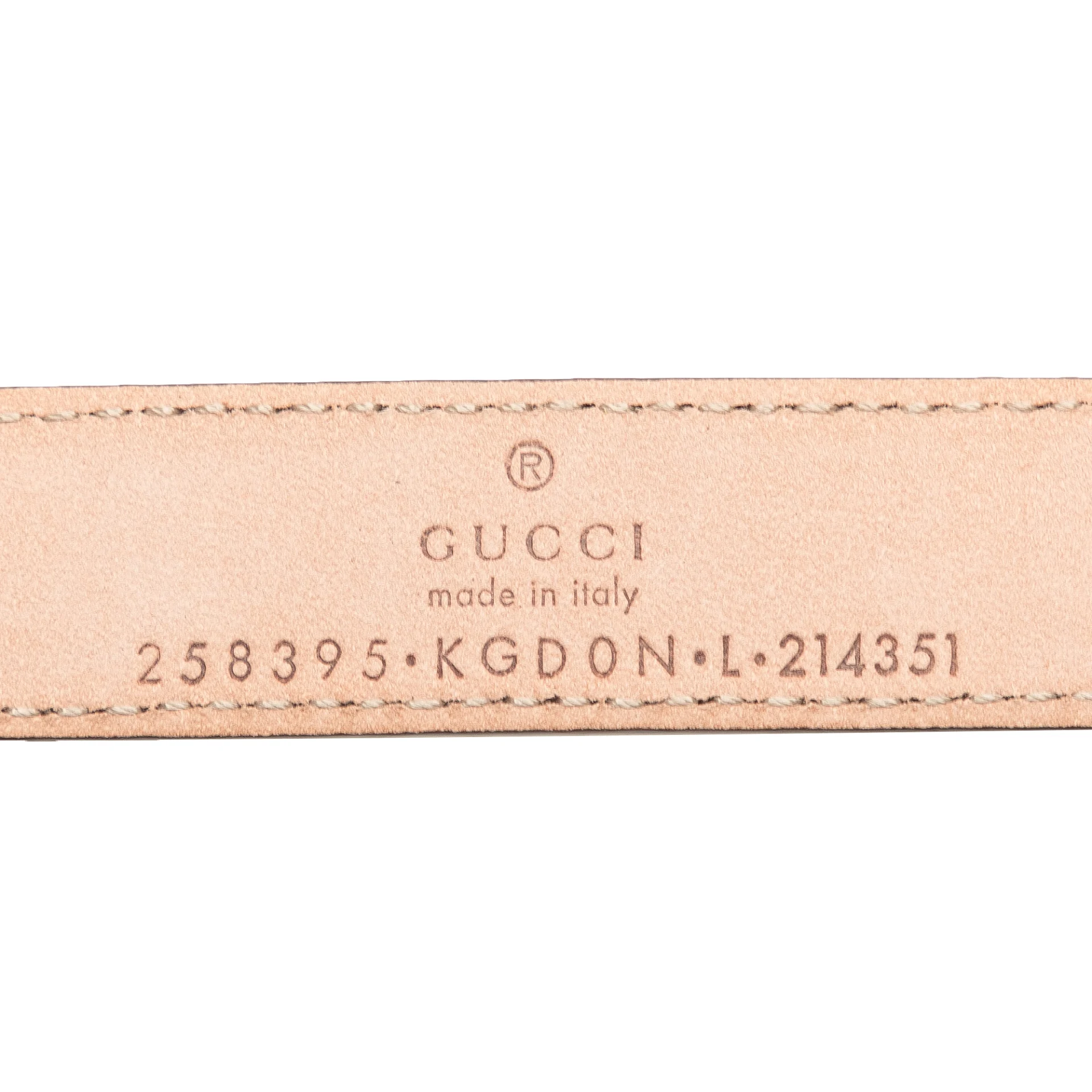 Gucci Gg Supreme Interlocking G Belt