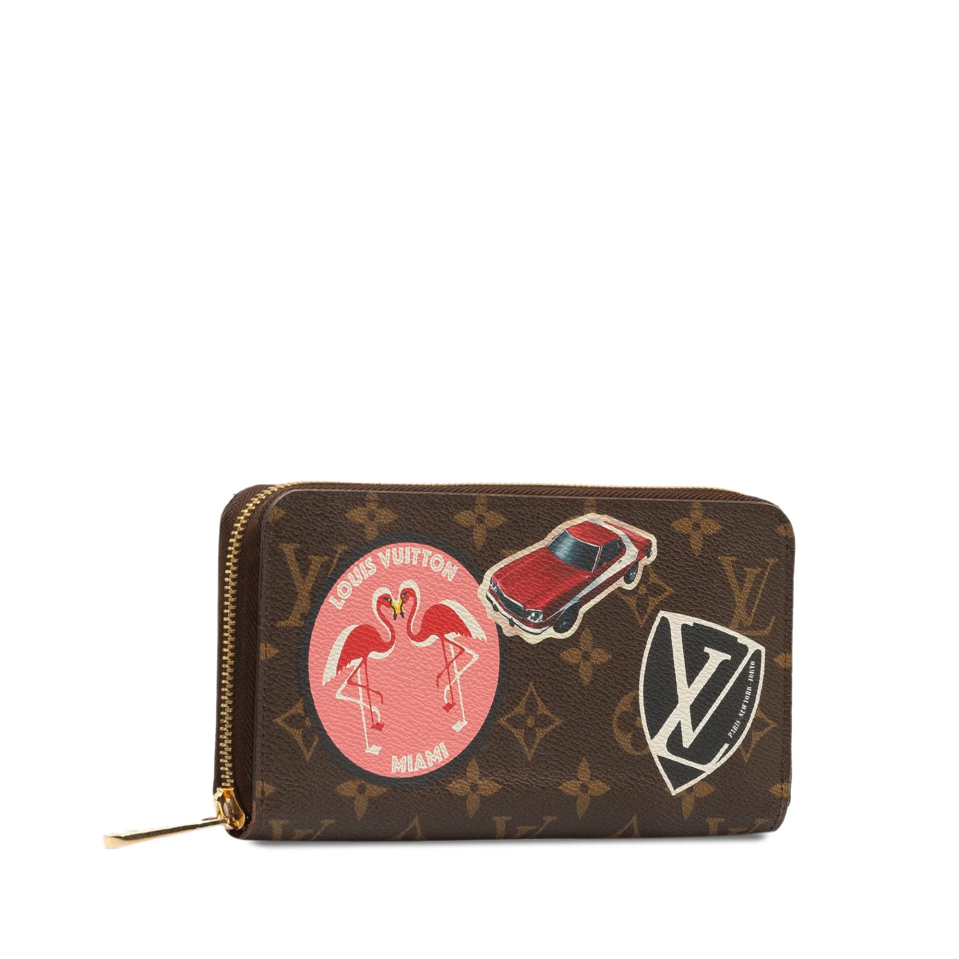 Louis Vuitton Monogram World Tour Zippy Long Wallet