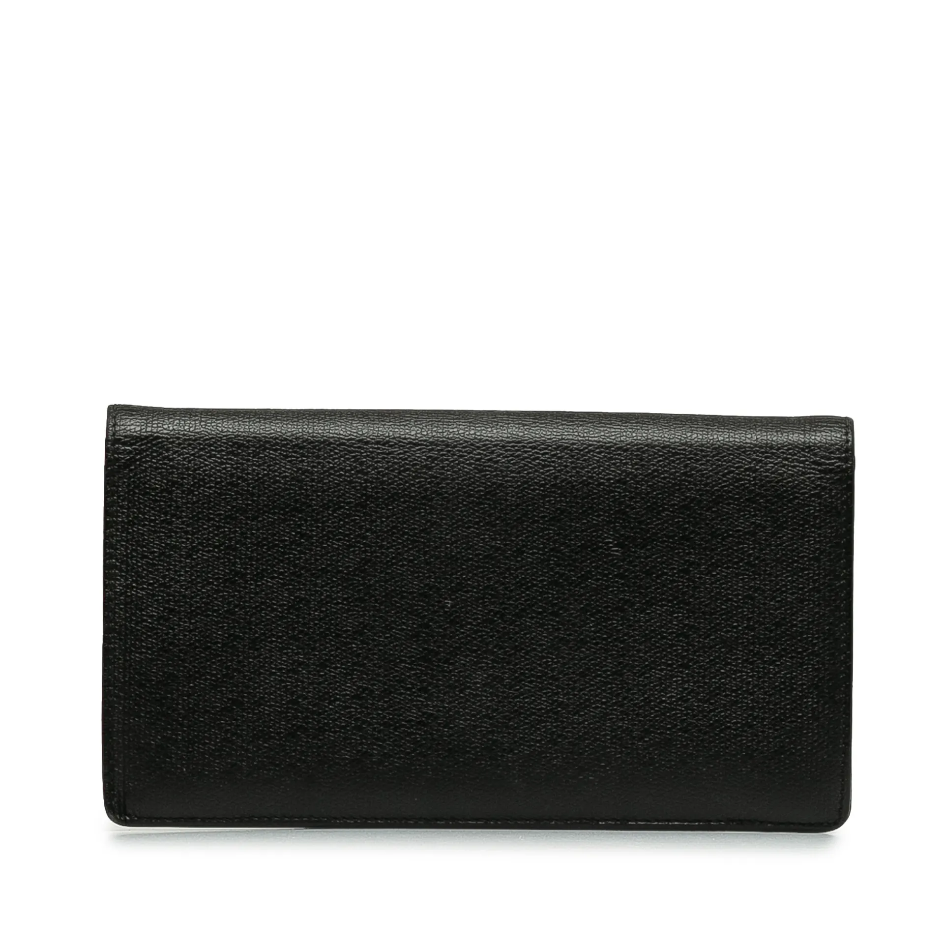 Chanel Cc Leather Bifold Wallet