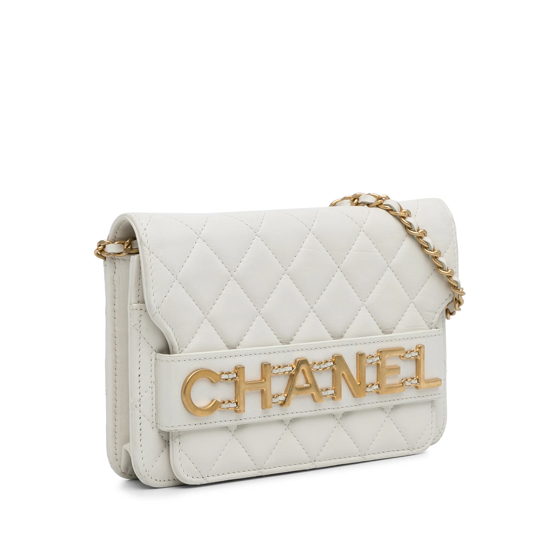 Chanel Enchained Flap Wallet On Chain