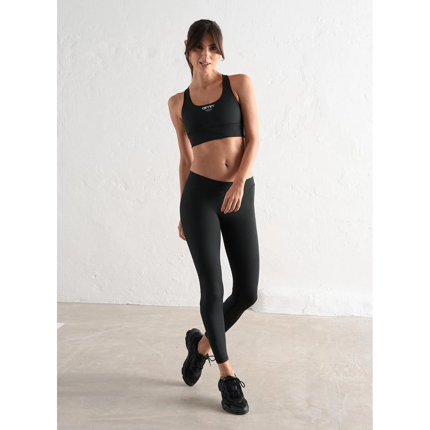 Black Edge Core Racerback Bra