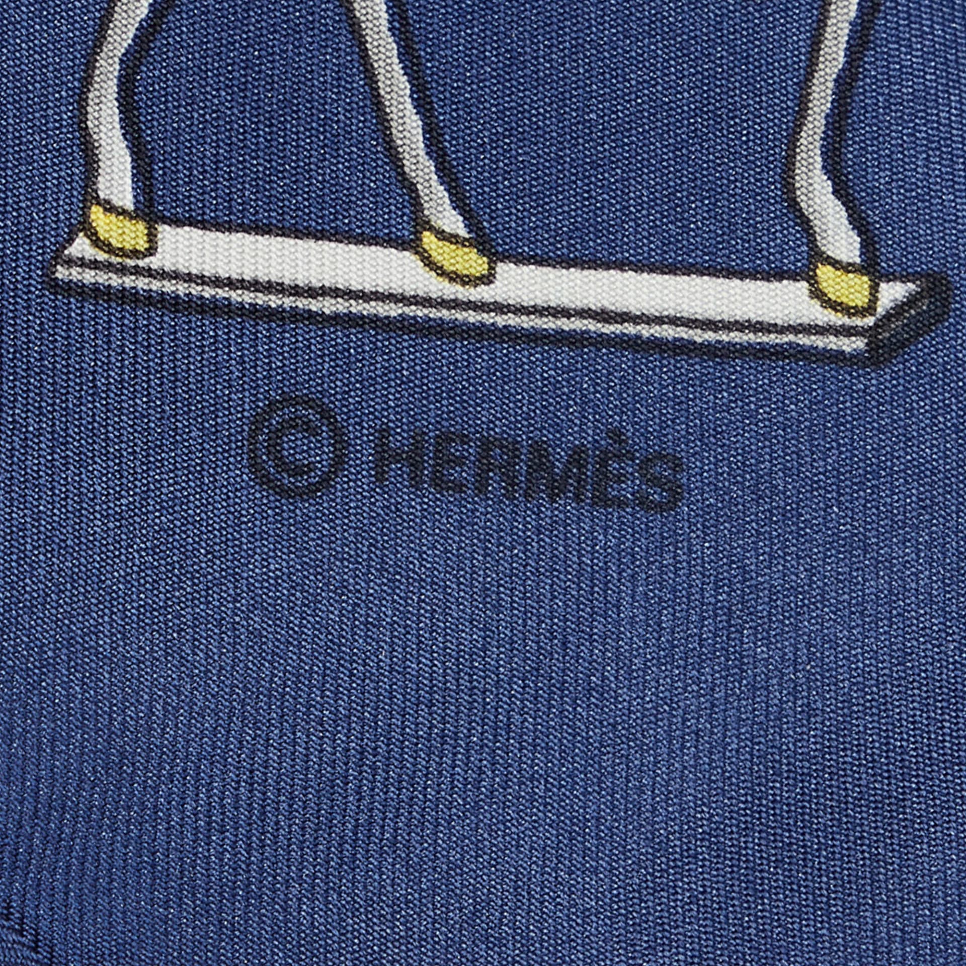 Hermes Les Artificiers Silk Scarf