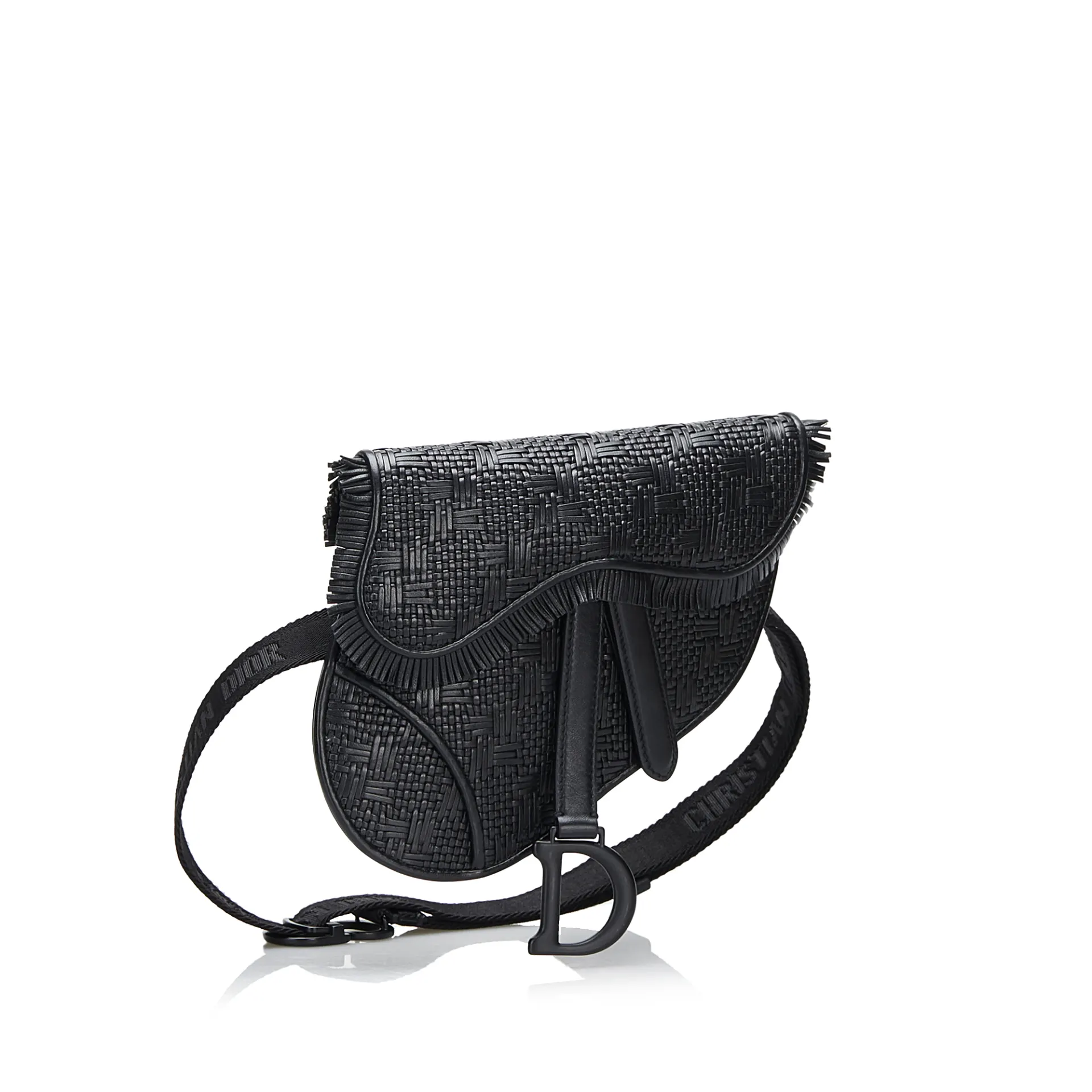 Dior Ultra Matte Woven Saddle