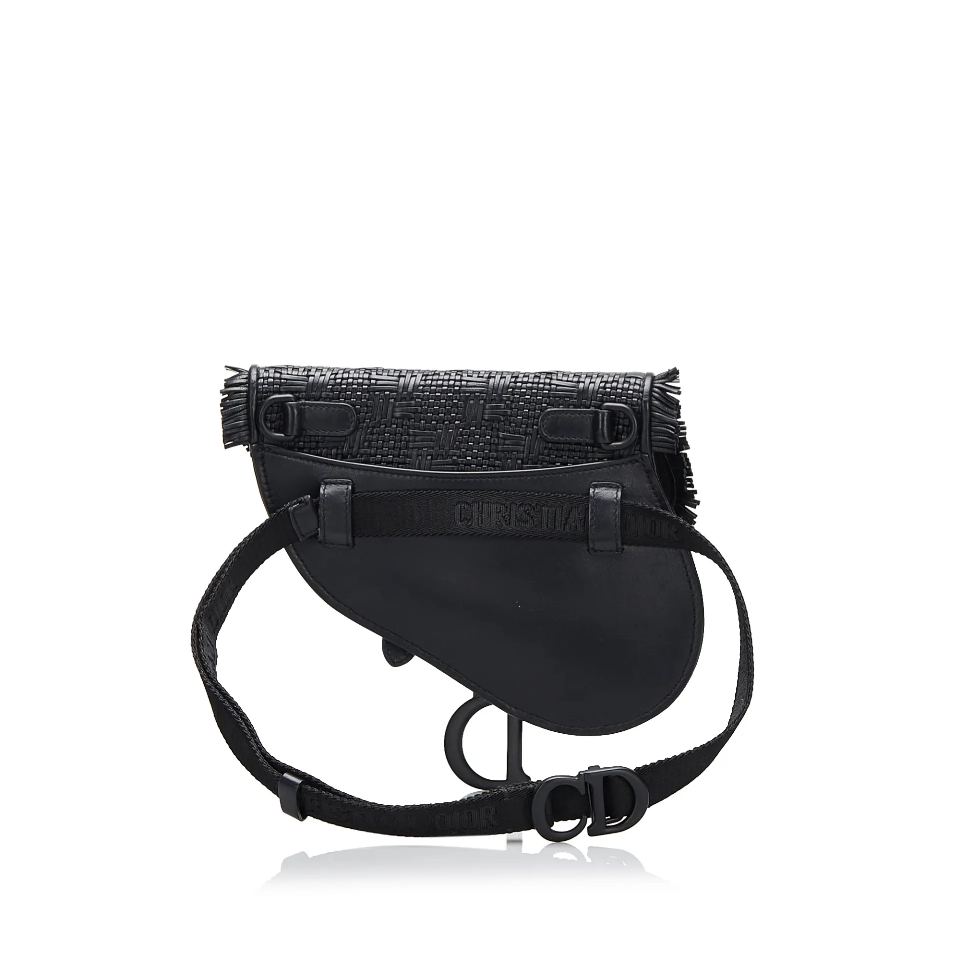 Dior Ultra Matte Woven Saddle