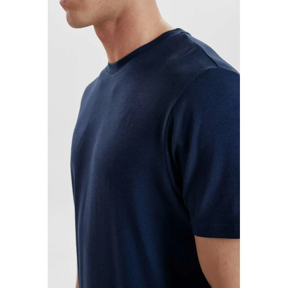 3-pack Bambu, T-shirt O-neck, Navy