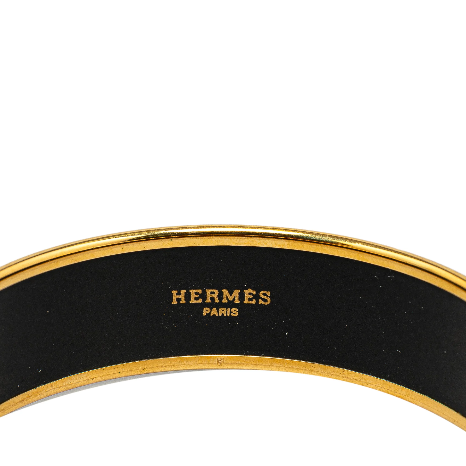 Hermès Astres Et Soleils Wide Enamel Bangle 65