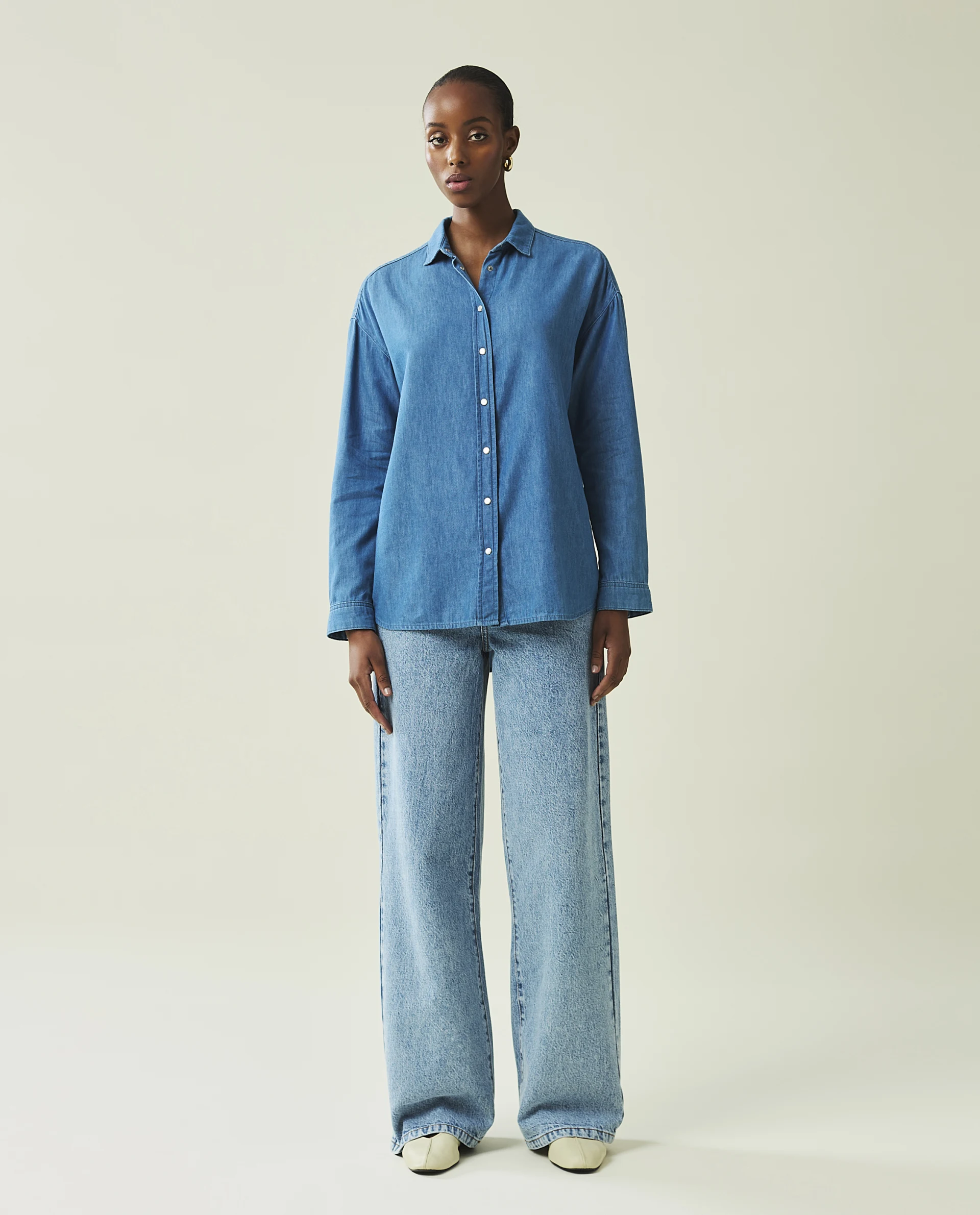 Hedvig Cotton/lyocell Shirt