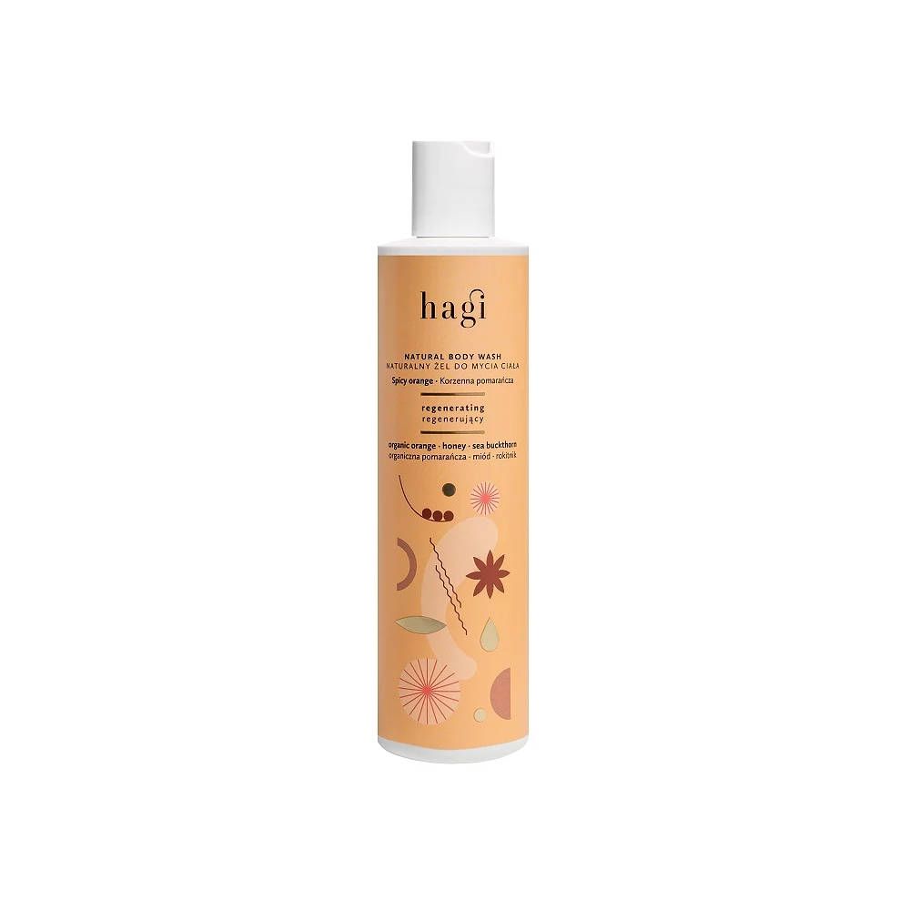 Natural Regenerating Wash Gel Spicy Orange