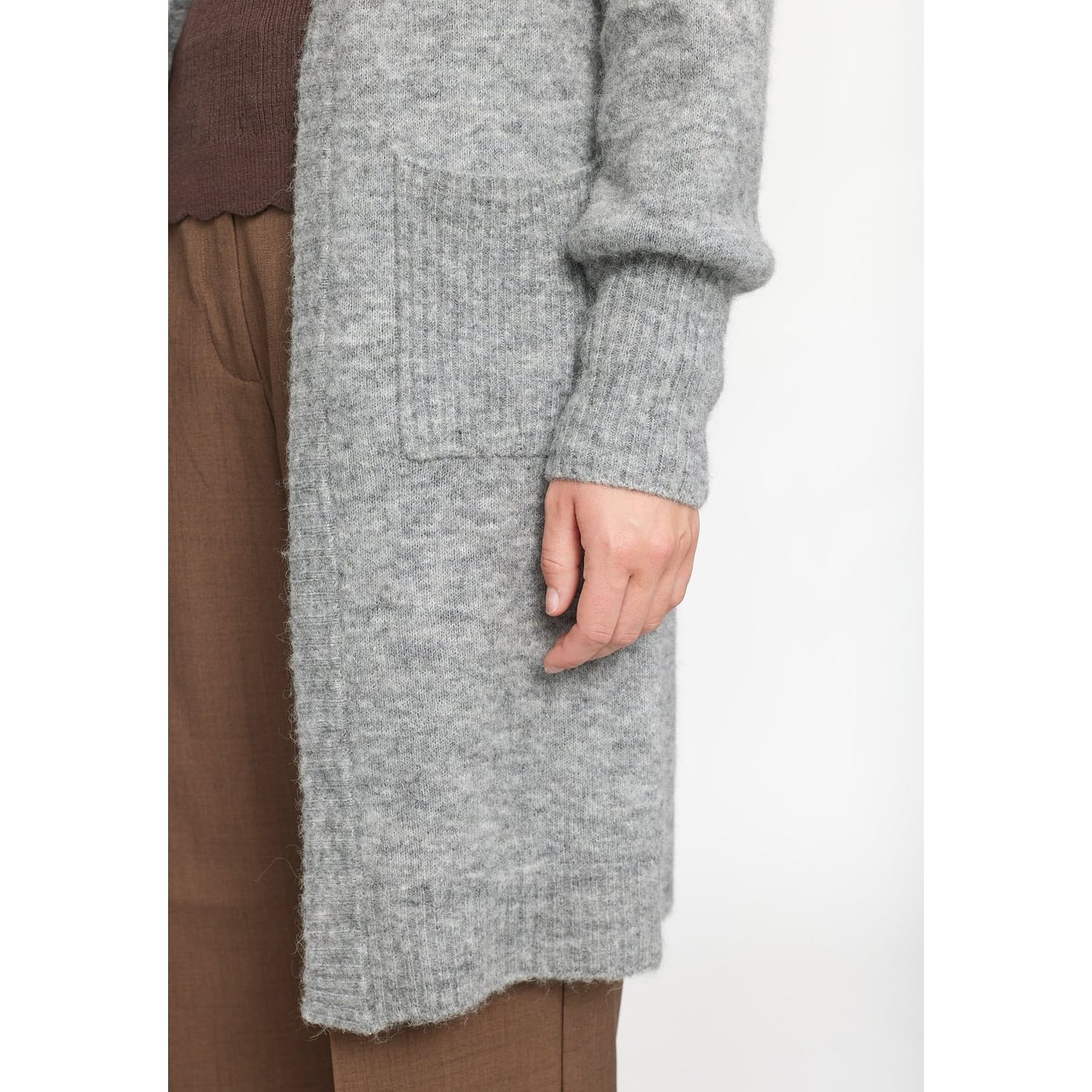 Srallison Long Cardigan Knit