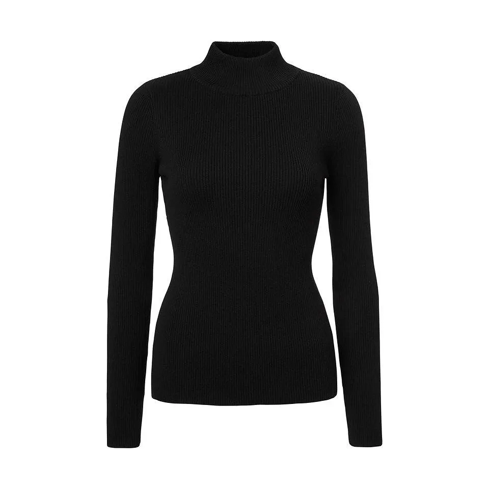 Svart Polotröja - Rut Jumper Black