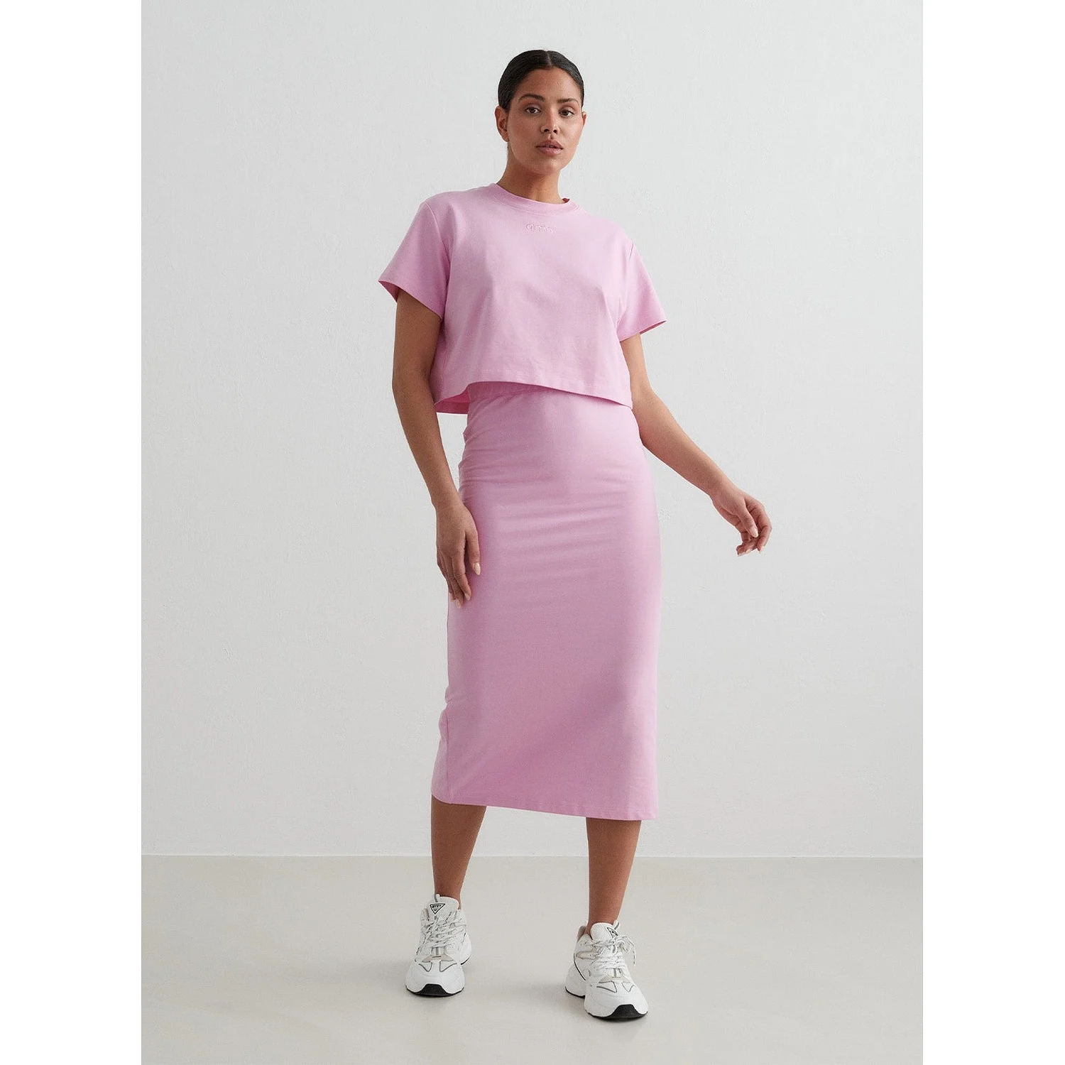 Cotton Candy French Terry Skirt