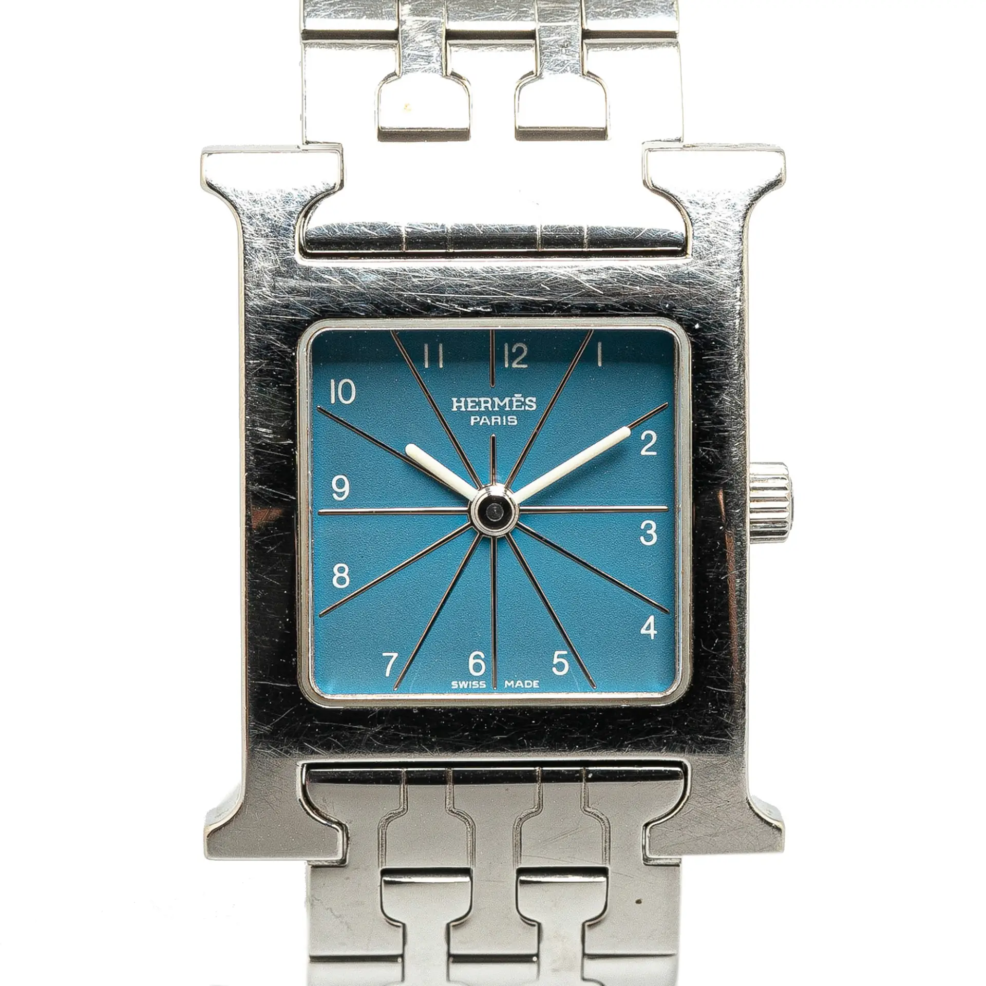 Hermès Quartz Stainless Steel Heure H Watch