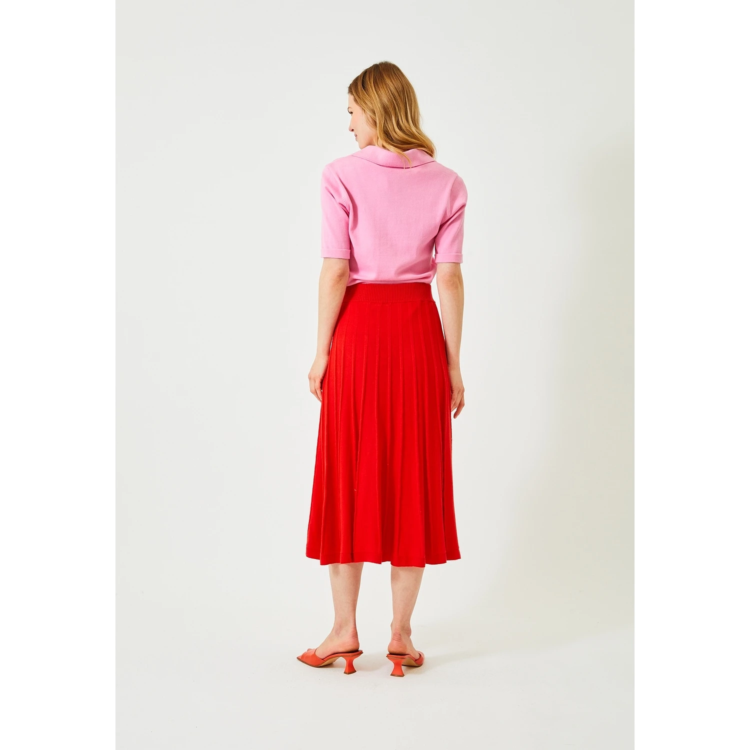 - Klara Skirt Red