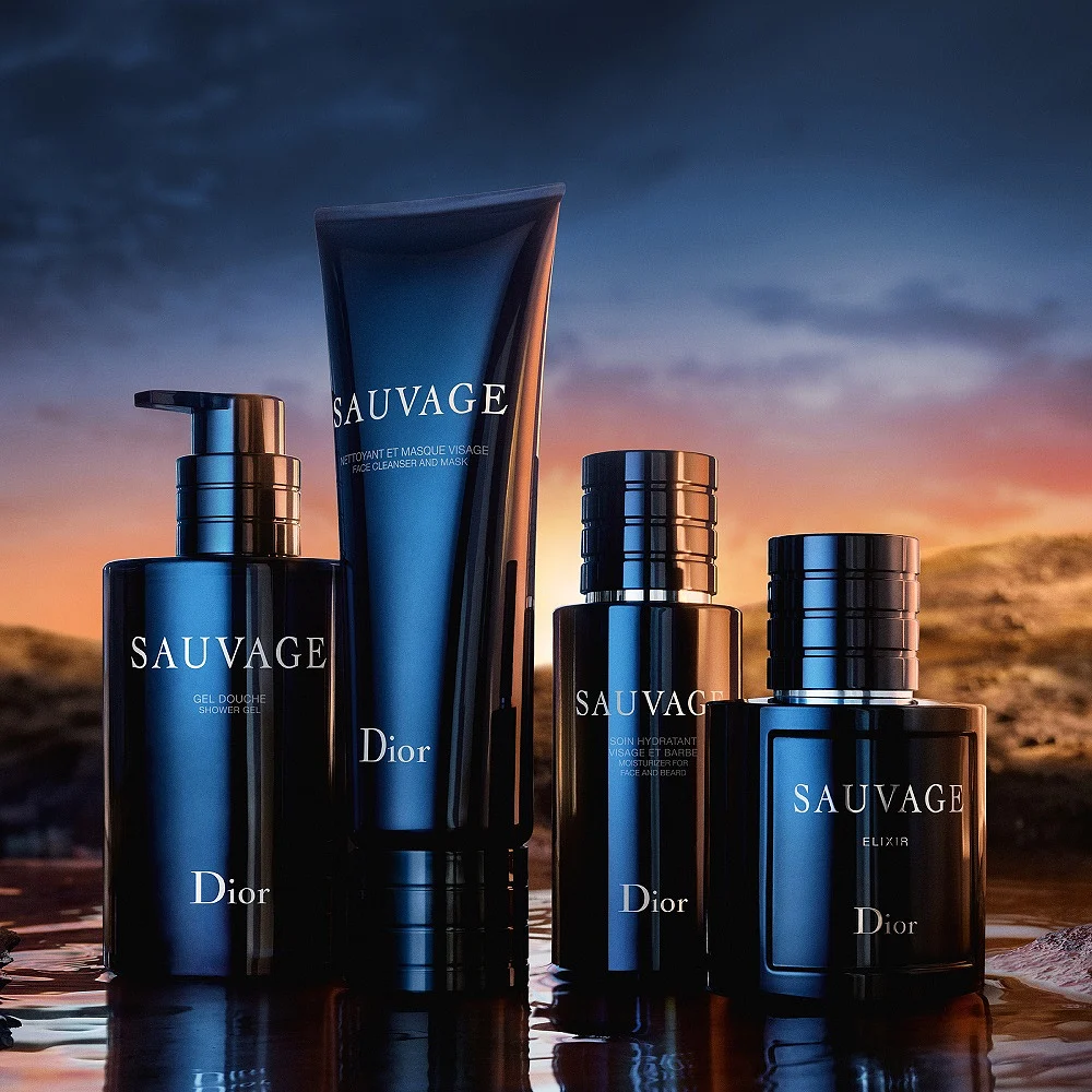 Sauvage Face Cleanser and Mask 2-in-1