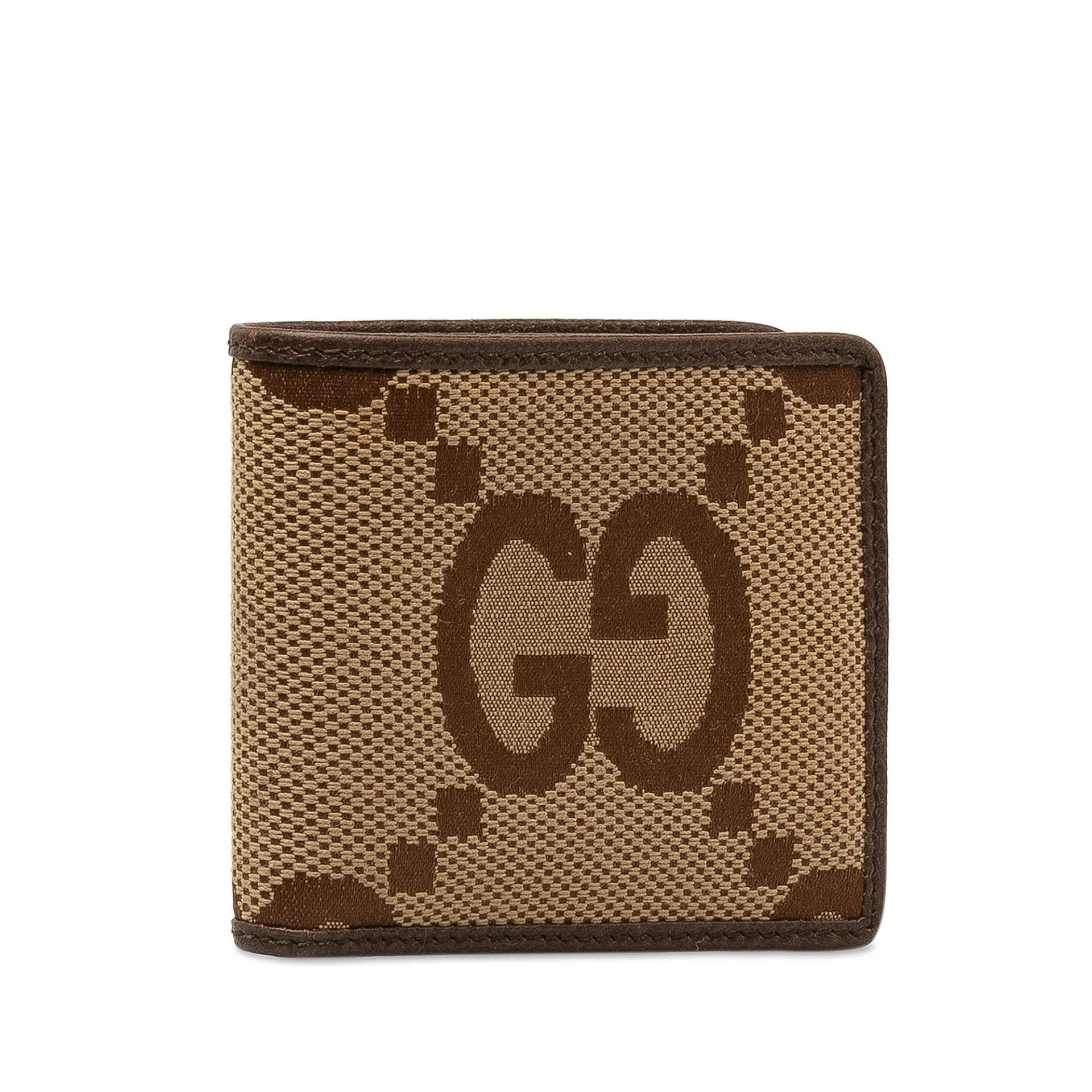 Gucci Jumbo Gg Canvas Bifold Small Wallet