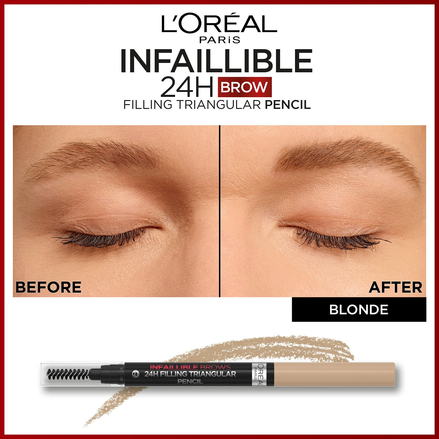 L'Oréal Paris Infaillible Brows 24H Filling Triangular Pencil