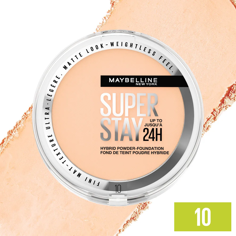 Maybelline Superstay 24H Hybrid Powder Foundation 10