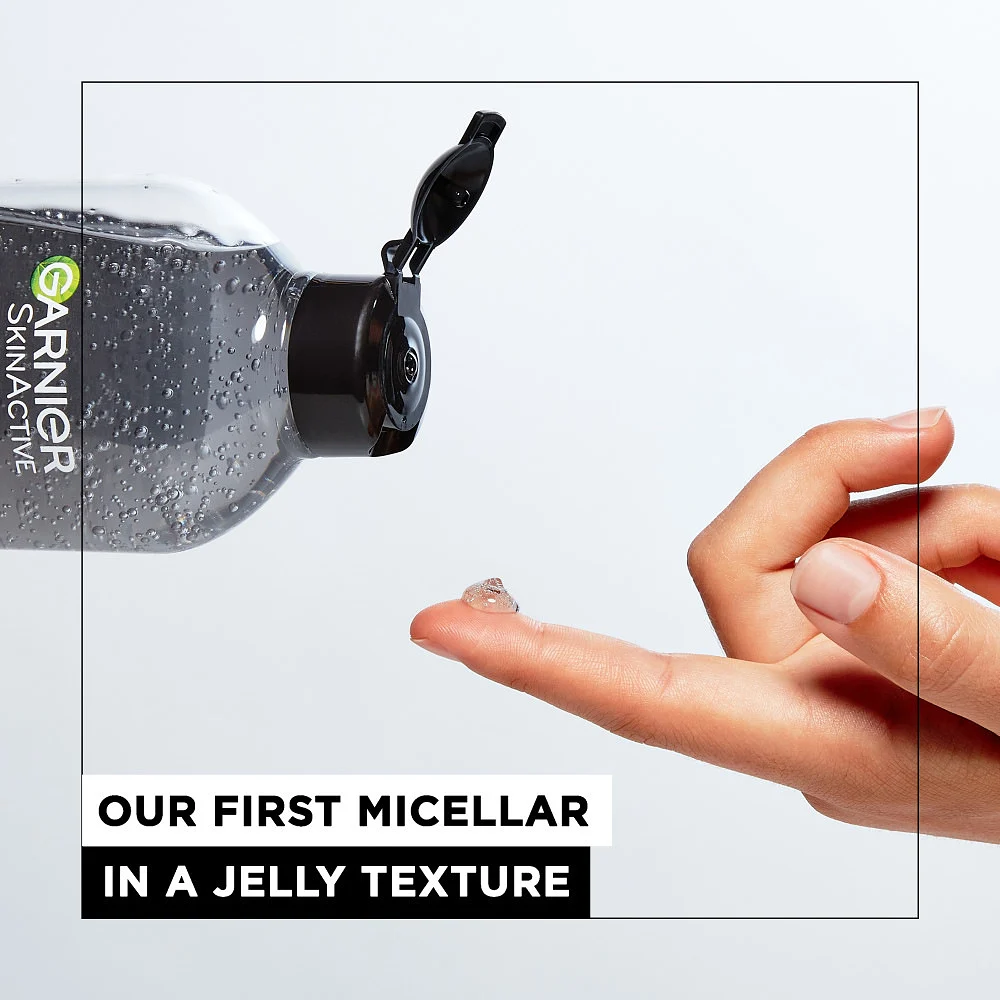 SkinActive Micellar Cleansing Charcoal Jelly