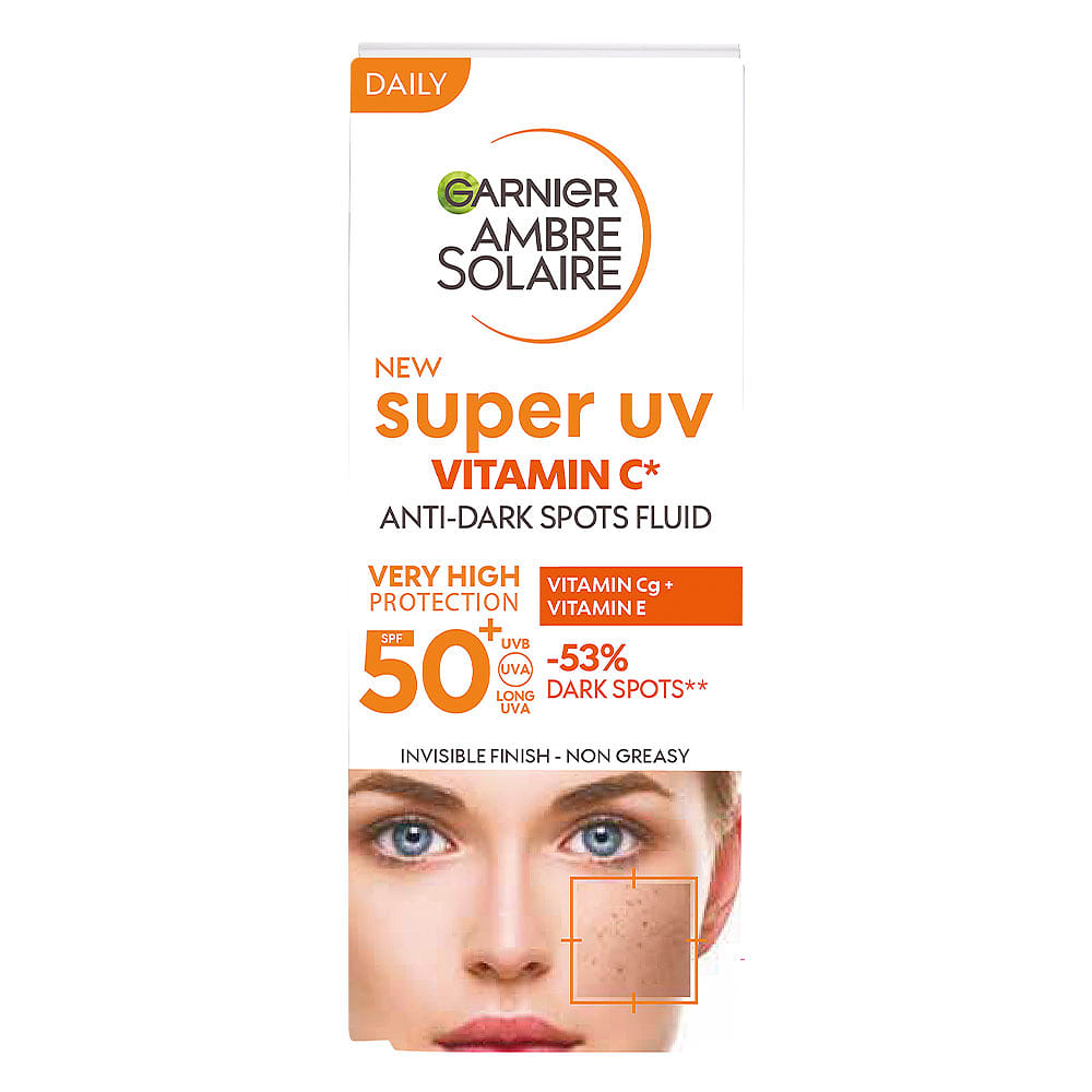 Ambre Solaire Super UV Vitamin C Anti-Dark Spot Fluid SPF50+