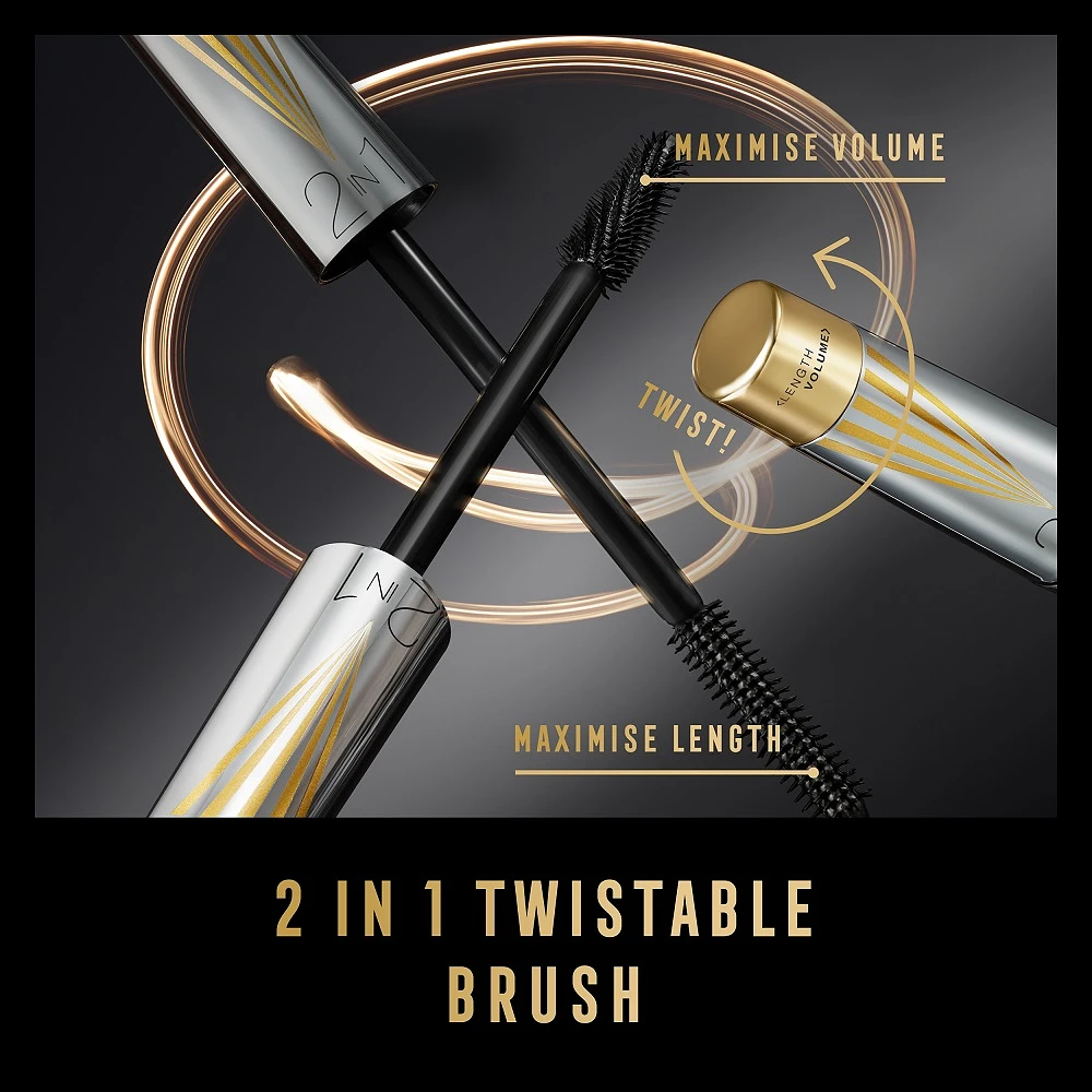 Masterpiece 2 In 1 Lash Wow Mascara Black