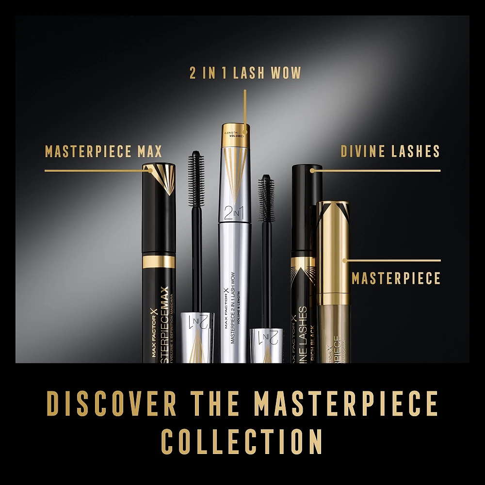 Masterpiece 2 In 1 Lash Wow Mascara Black