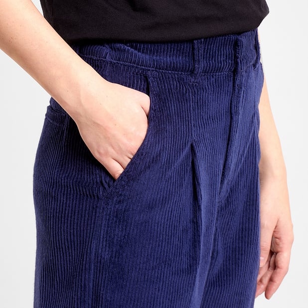 Pants Uddevalla Corduroy Navy