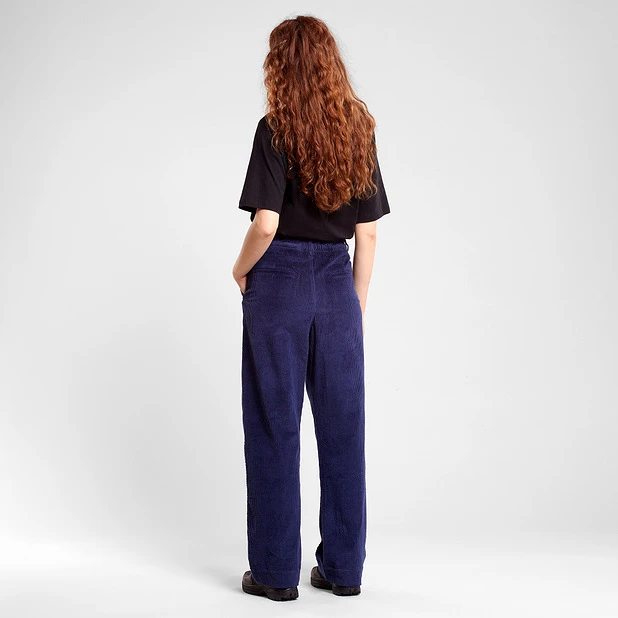 Pants Uddevalla Corduroy Navy