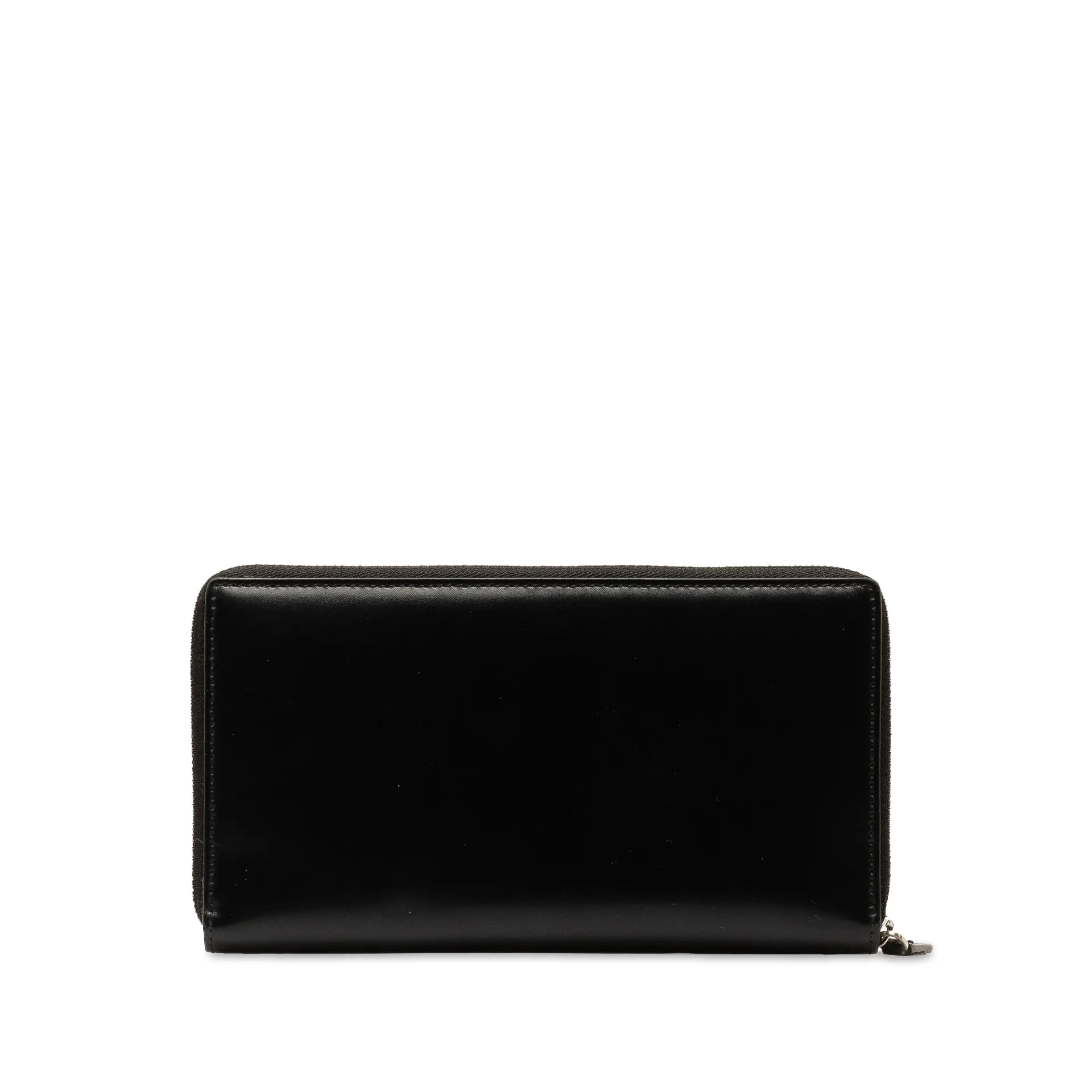 Balenciaga Leather Zip Around Wallet