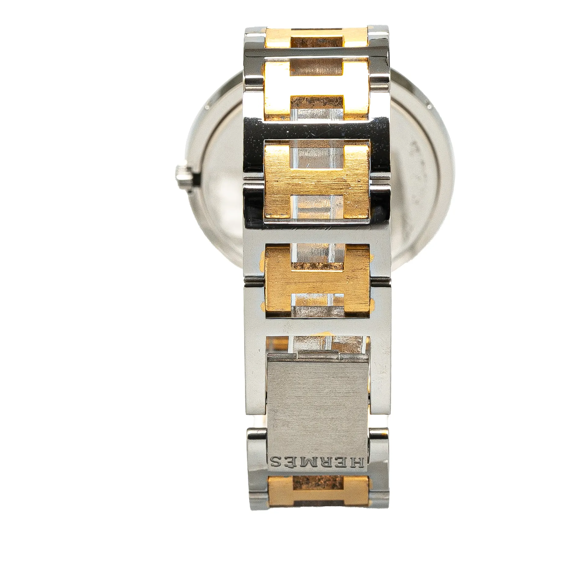 Hermès Quartz Stainless Steel Clipper Watch