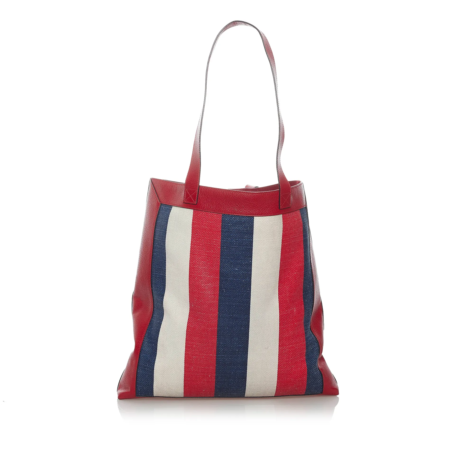 Gucci 2018 Logo Striped Tote Bag