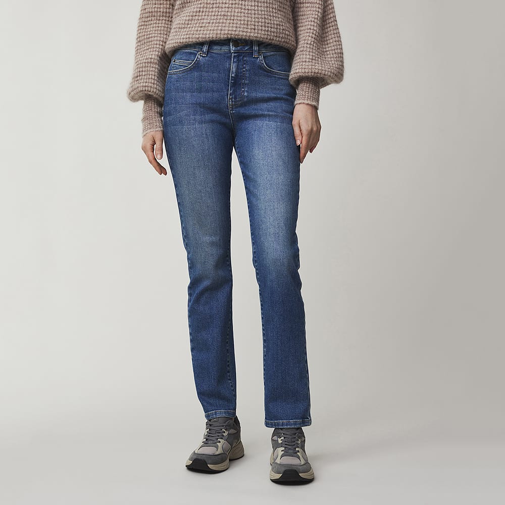 Zoe High-rise Slim-leg Jeans