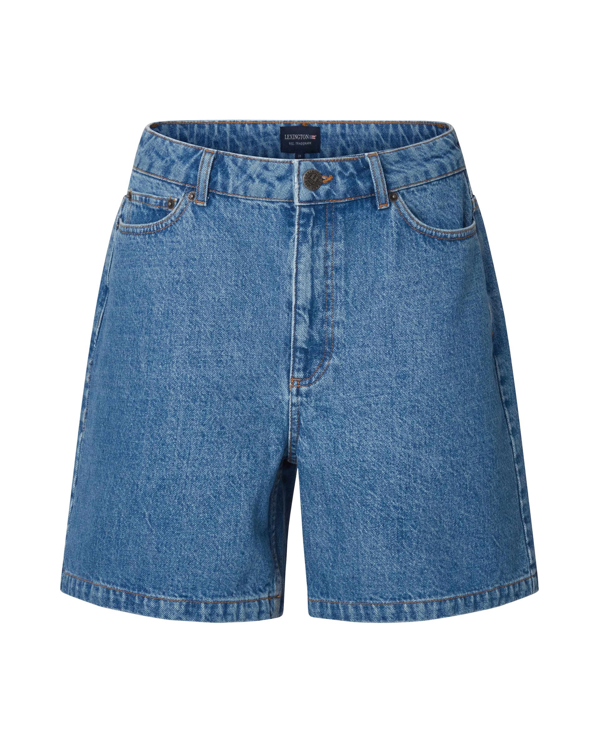 Sasha High-rise Denim Shorts