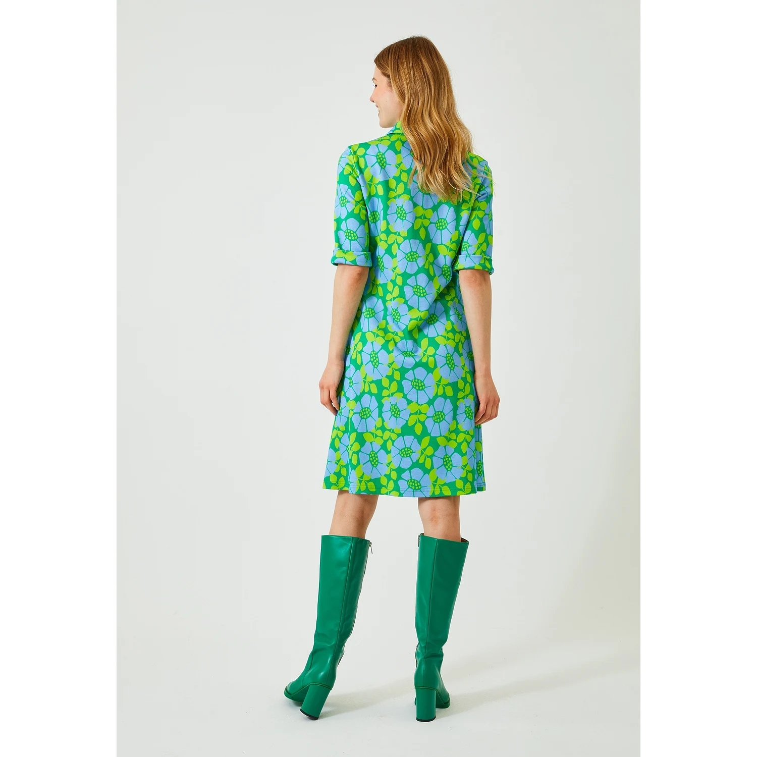 - Lana Ss Dress Green