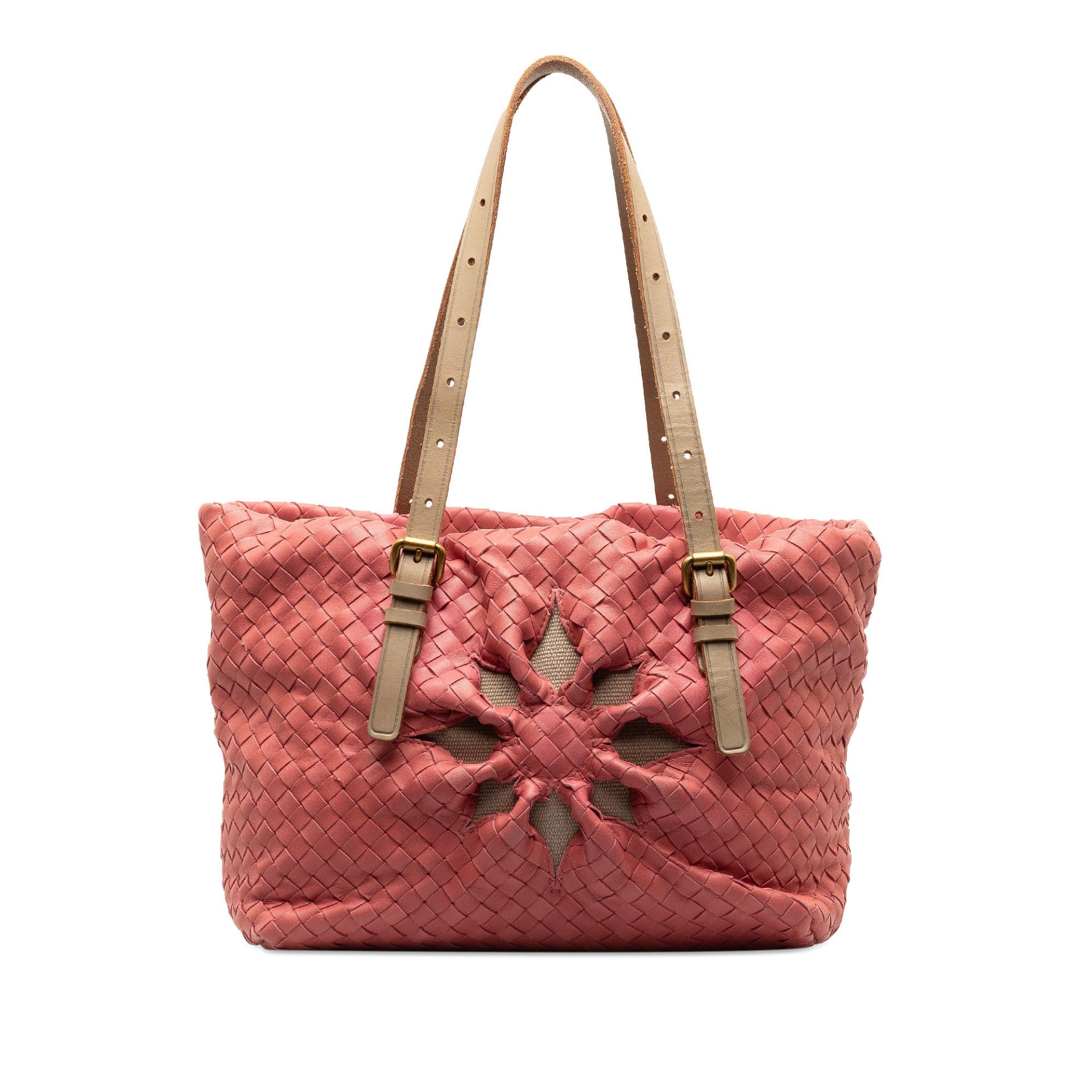 Bottega Veneta Intrecciato Marquise Flower Tote