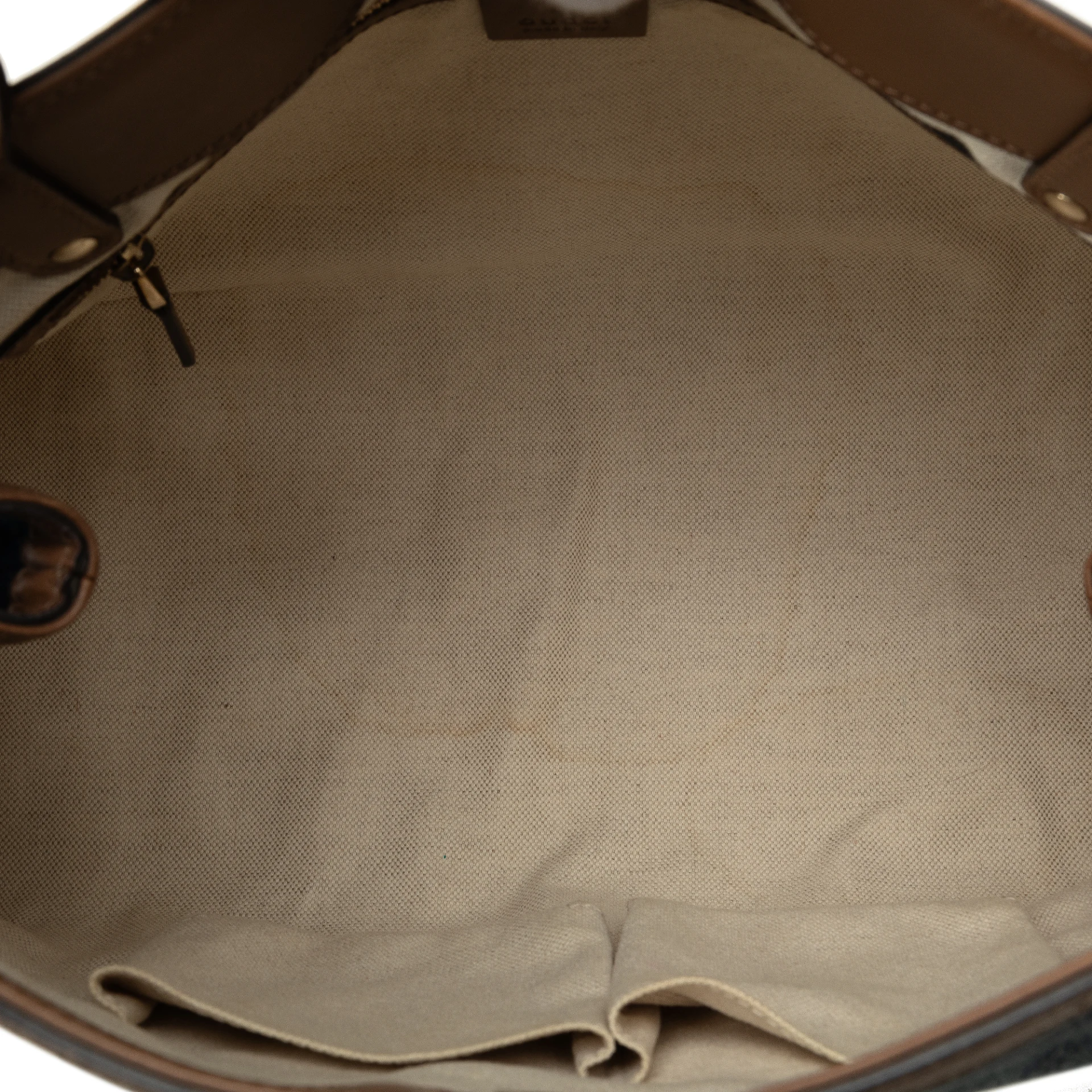 Gucci Denim Craft Tote Bag
