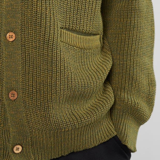 Cardigan Molkom Ty Leaf Green