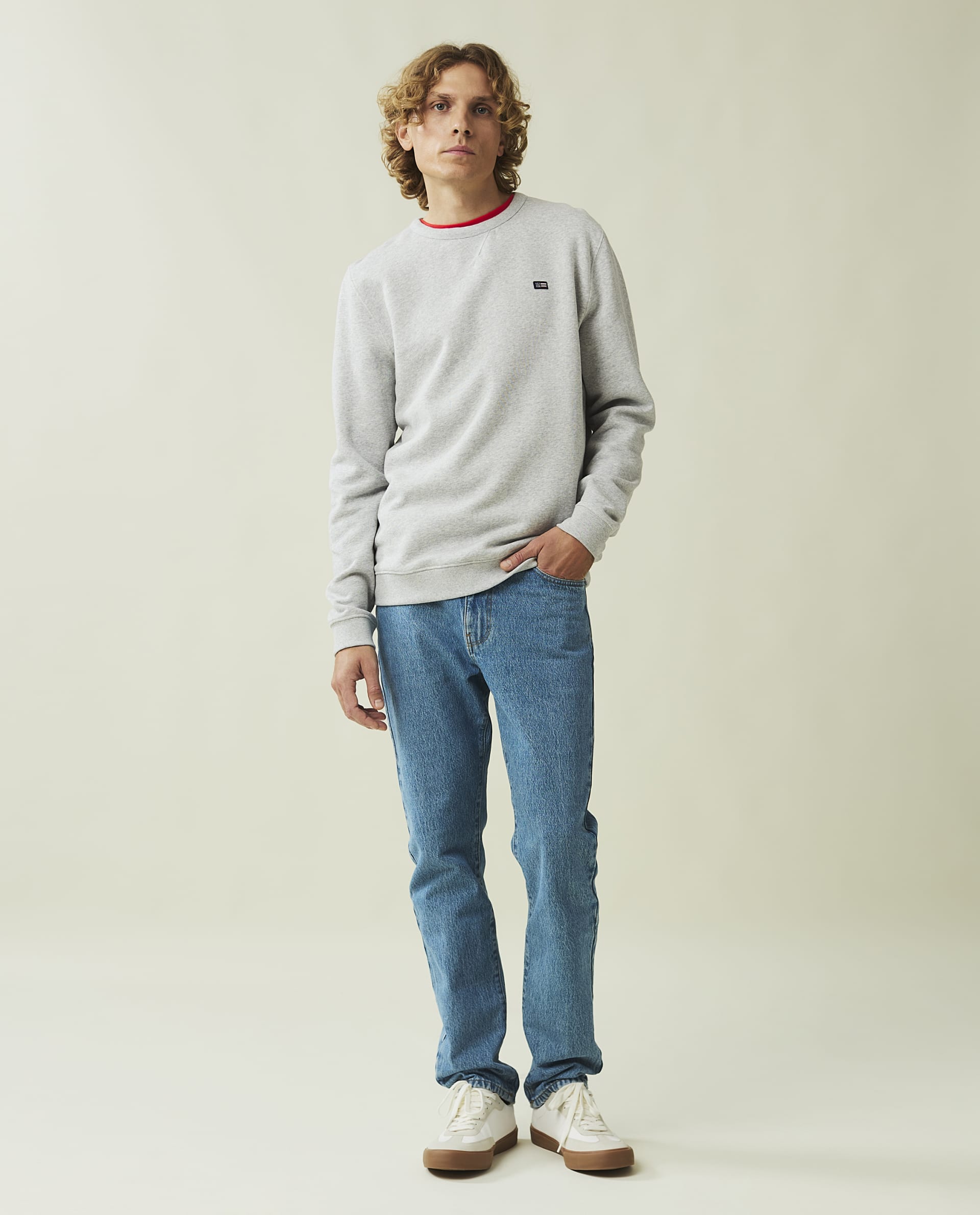 Matteo Organic Cotton Crew Sweatshirt