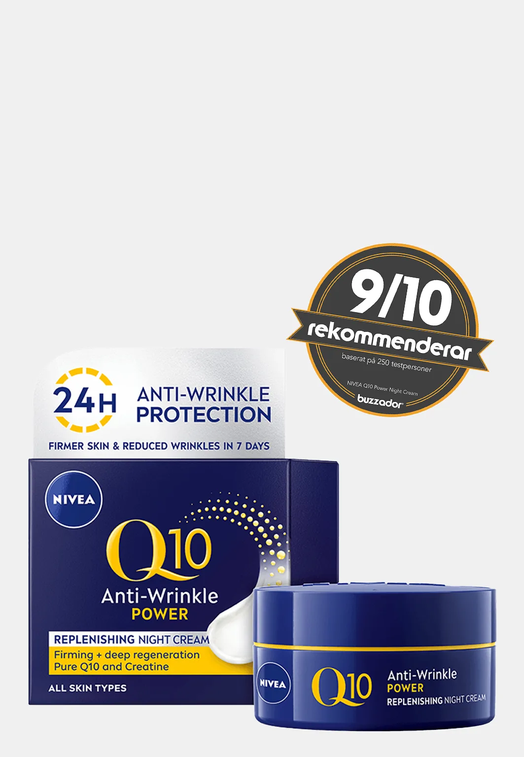 Nattkräm Q10 Power Replenishing Night Cream 50 ml NIVEA