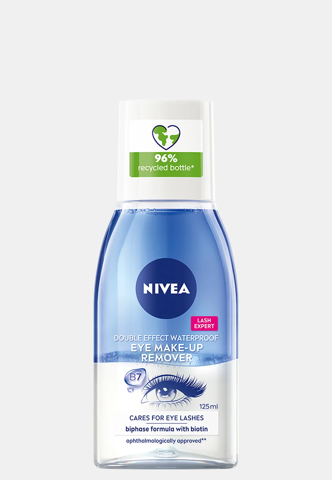 Sminkborttagning Ögon Double Effect Eye Make-up Remover 125 ml NIVEA