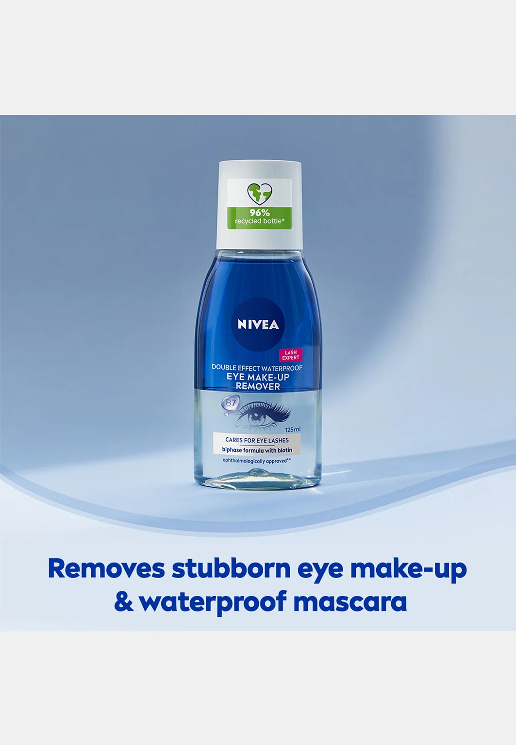 Sminkborttagning Ögon Double Effect Eye Make-up Remover 125 ml NIVEA