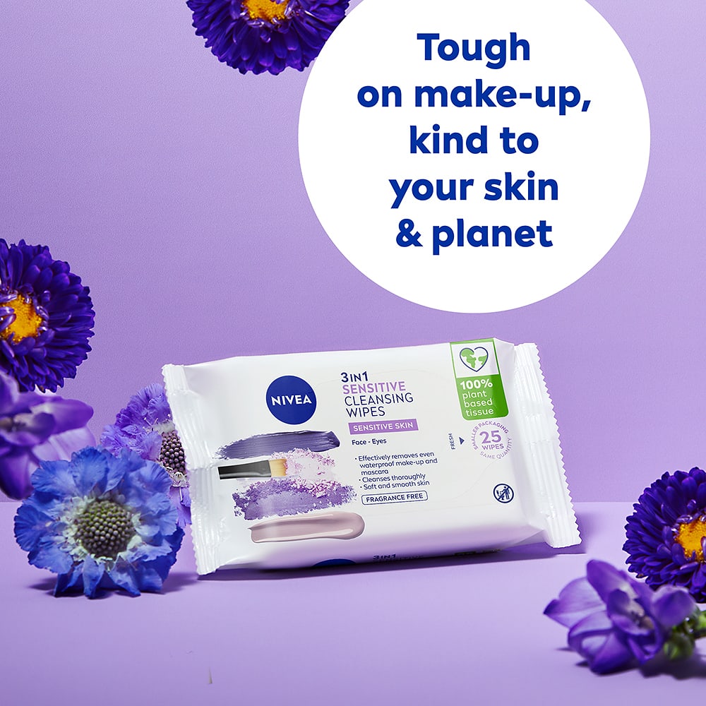 Ansiktsservetter Sensitive Cleansing Wipes 25 st NIVEA