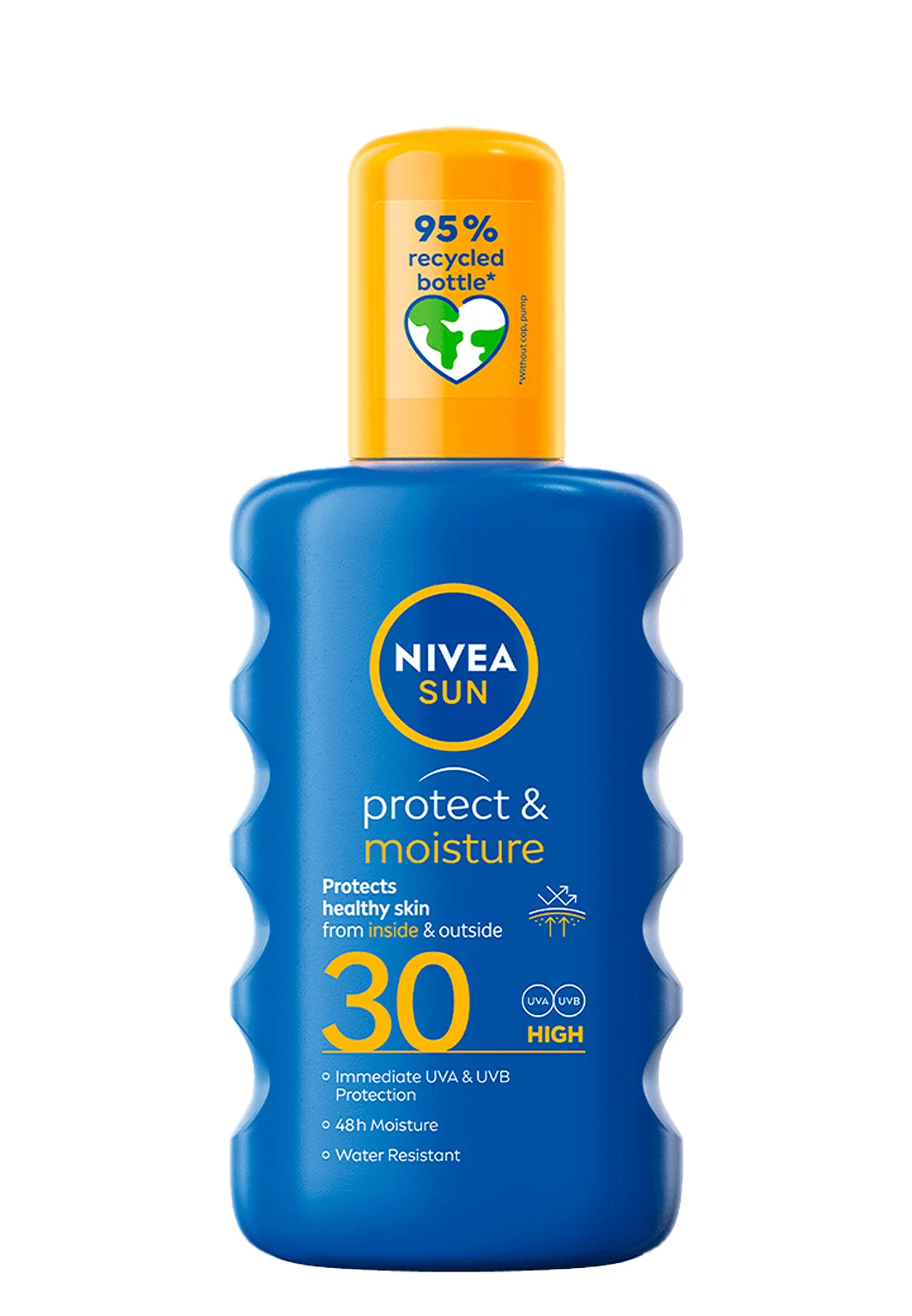 Solskydd spray Protect & Moisture Sun Spray SPF30 200 ml NIVEA SUN