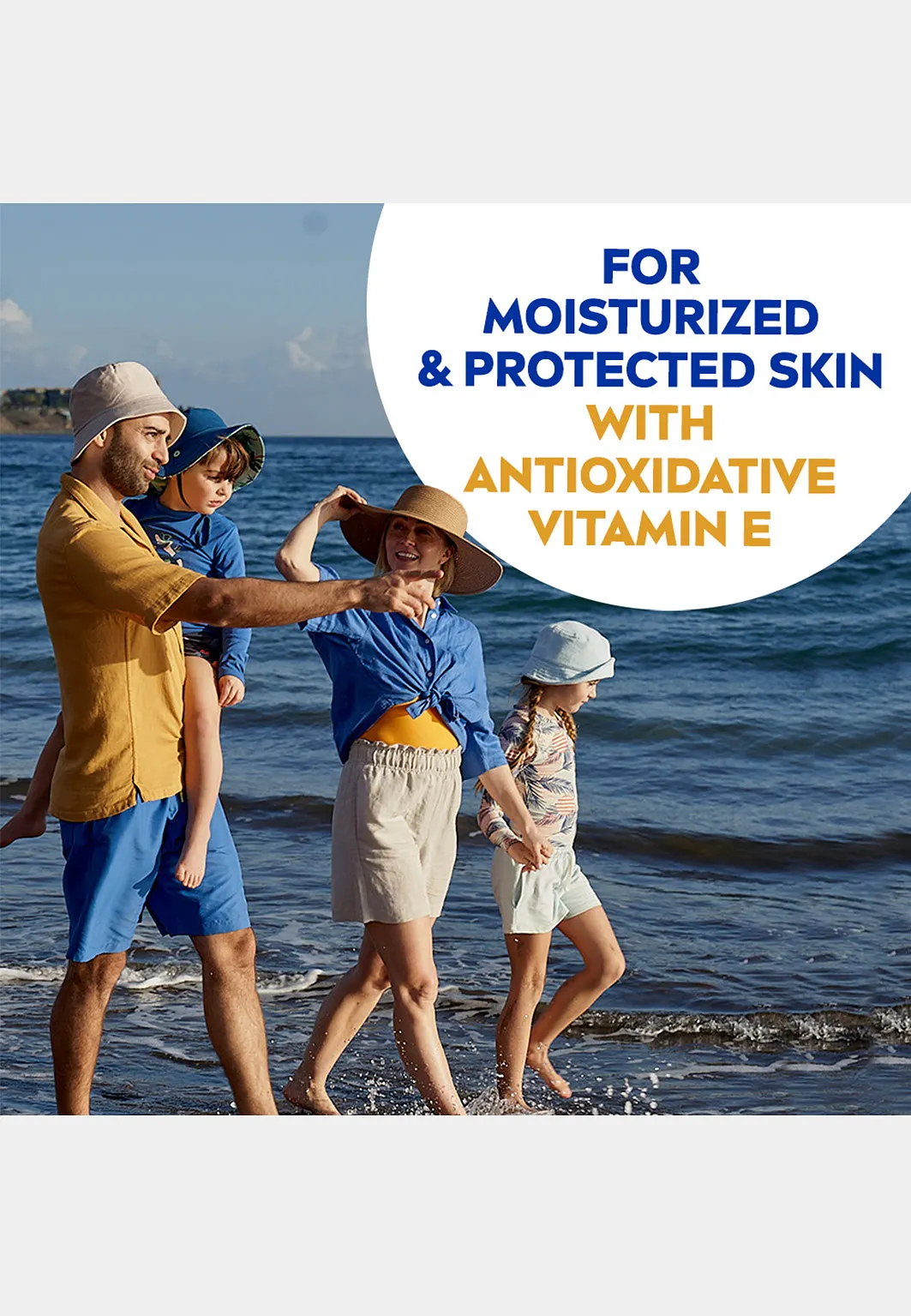 Solkräm Protect & Moisture Sun Lotion SPF15 200 ml NIVEA SUN