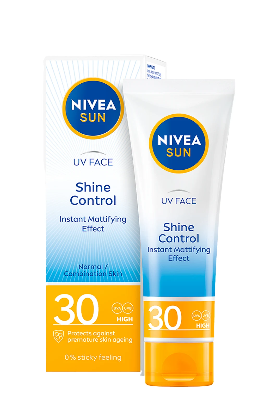 Solskydd ansikte UV Face Shine Control Cream SPF30 50 ml NIVEA SUN