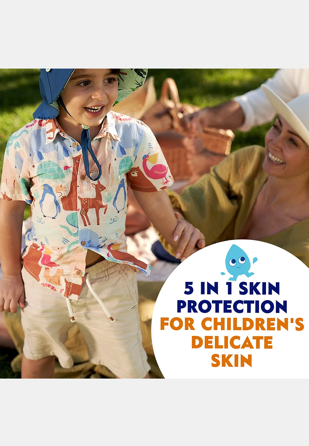 Solskydd barn Kids Sensitive Protect & Play Sun Spray SPF50+ 200 ml NIVEA SUN